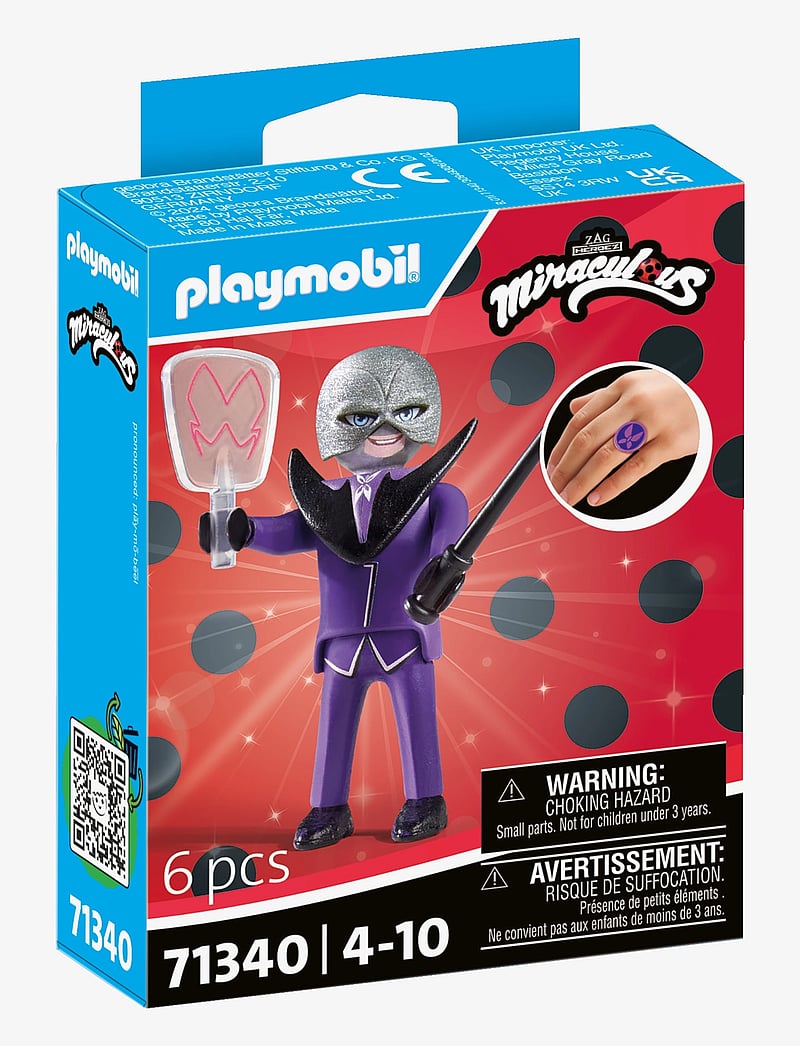 PLAYMOBIL - PLAYMOBIL Miraculous: Hawk Moth - 71340 - playmobil figures - multicolored - 2