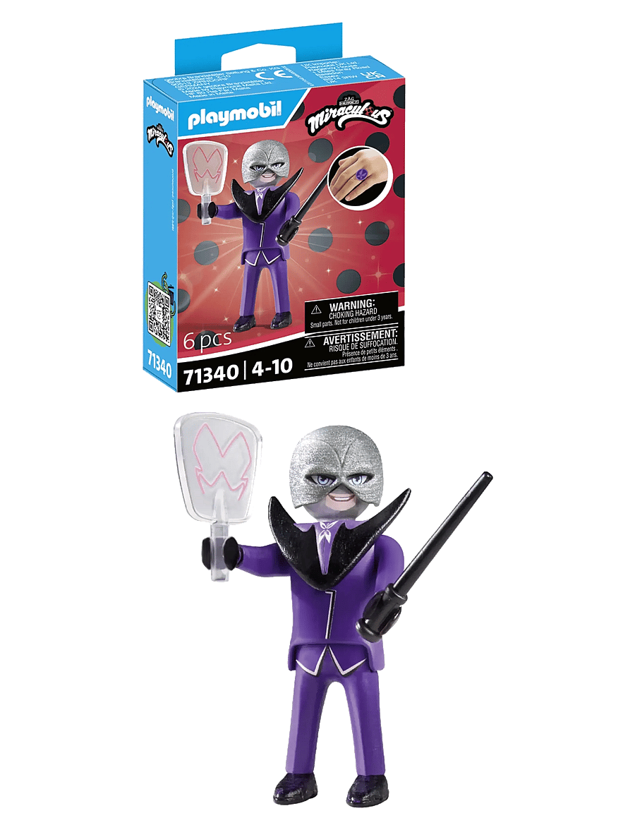 PLAYMOBIL - PLAYMOBIL Miraculous: Hawk Moth - 71340 - geschenke unter chf 30 - multicolored - 3