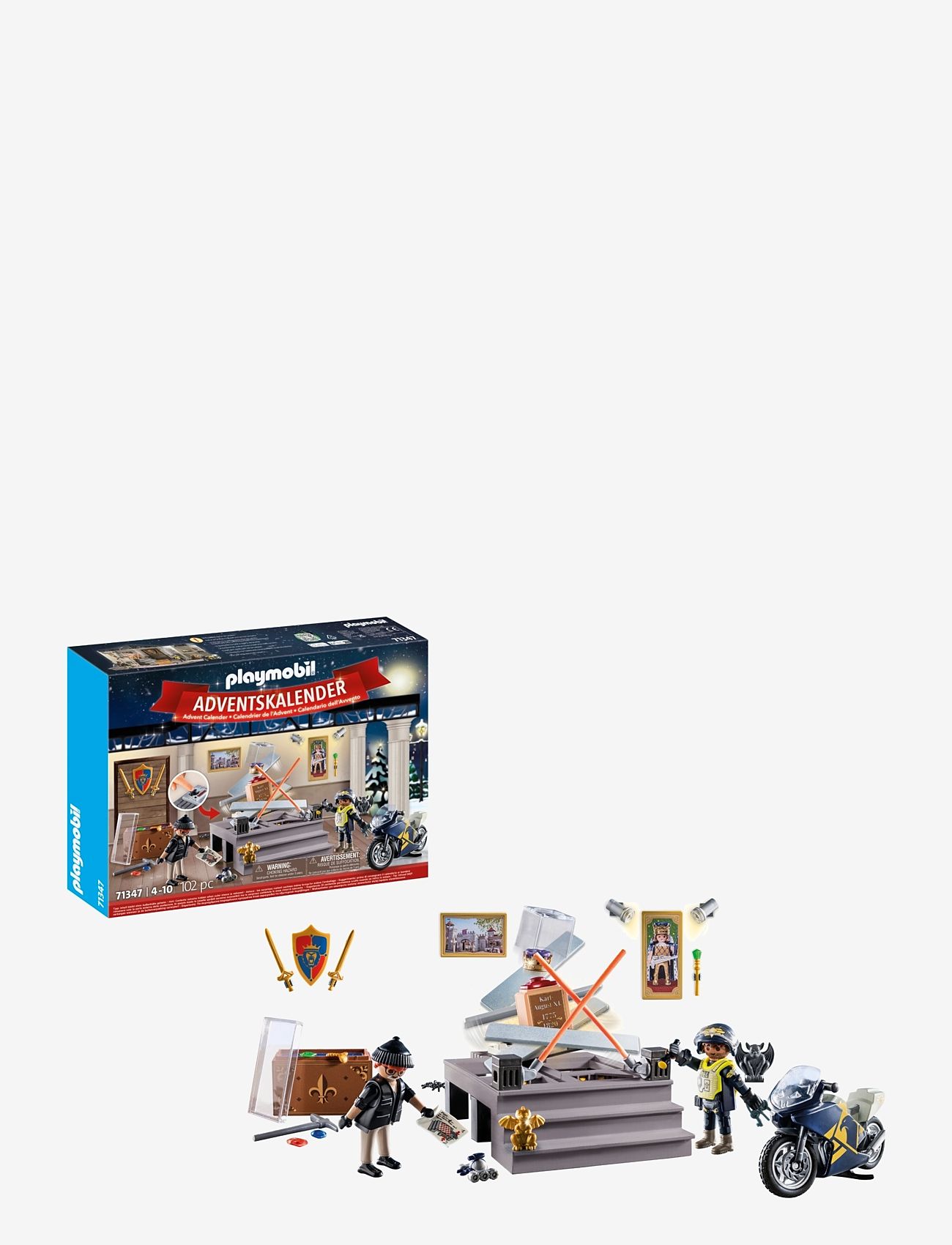PLAYMOBIL Playmobil Christmas Advent Calendar Police Museum Theft playmobil-playmobil-christmas-advent-calendar-police-museum-theft