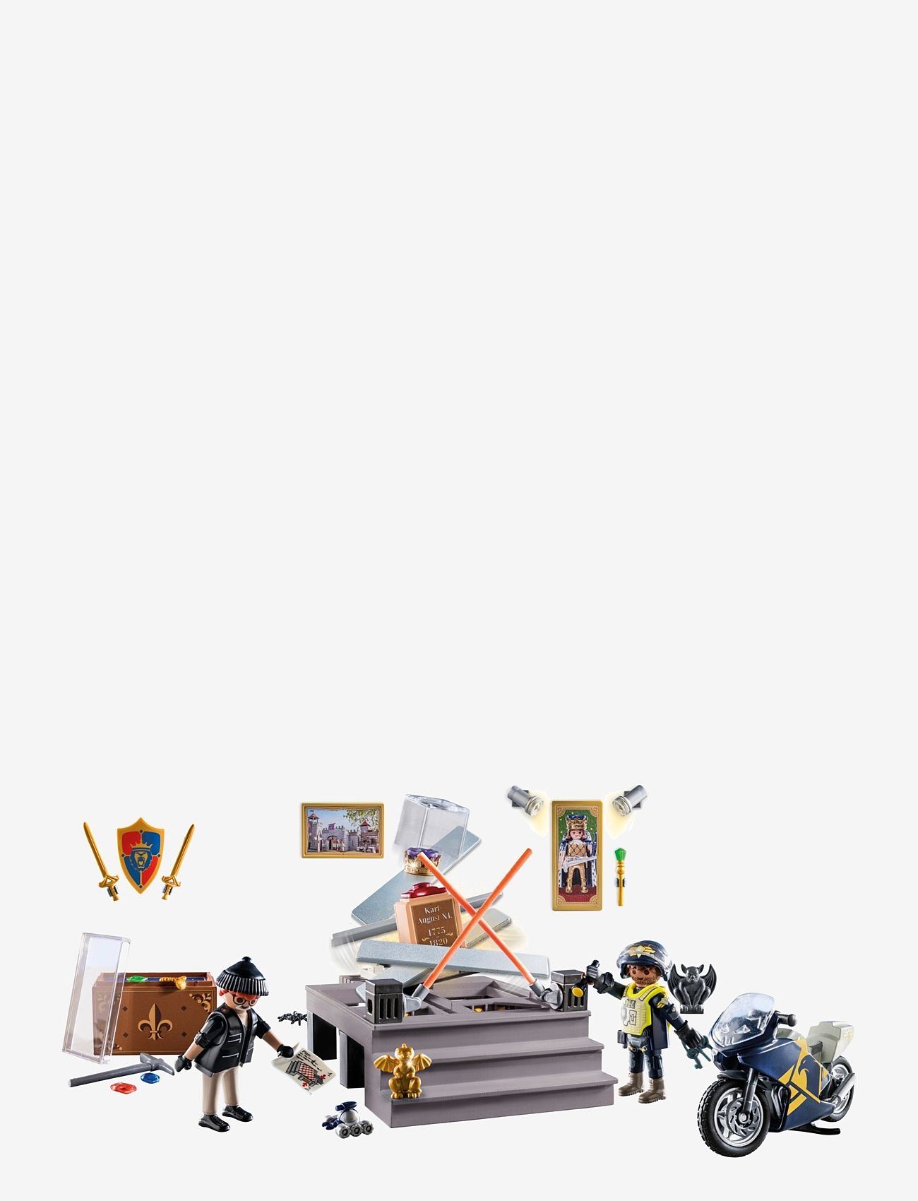 PLAYMOBIL Playmobil Christmas Advent Calendar Police Museum Theft
