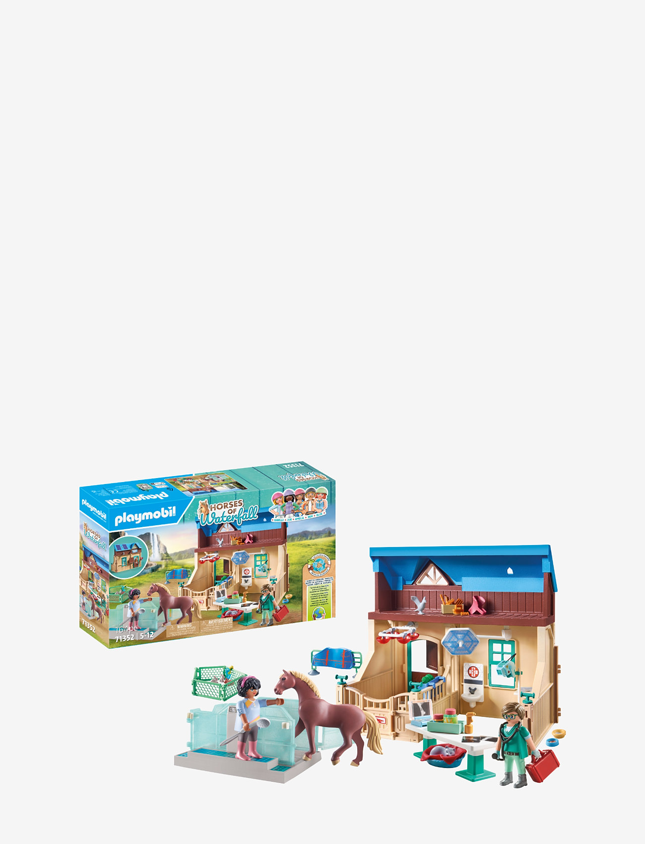 PLAYMOBIL - PLAYMOBIL Horses of Waterfall Riding Therapy and Veterinary Practice - 71352 - bursdagsgaver - multicolored - 0