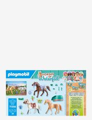 PLAYMOBIL - PLAYMOBIL Horses of Waterfall Three Horses with Saddles - 71356 - laveste priser - multicolored - 2