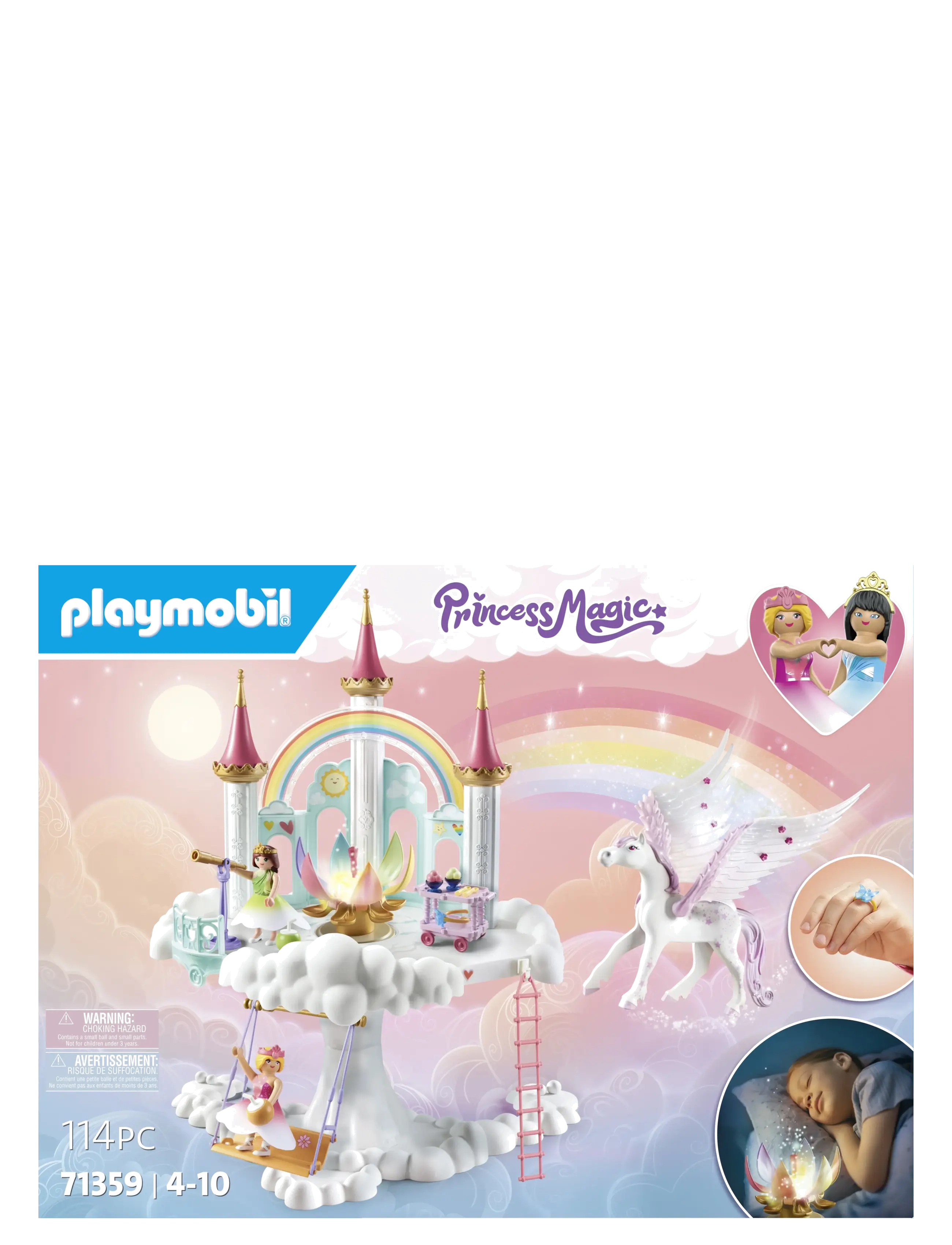 PLAYMOBIL PLAYMOBIL Princess Magic Himmelsk regnbueslot - 71359 - App deal - MULTICOLORED / multi