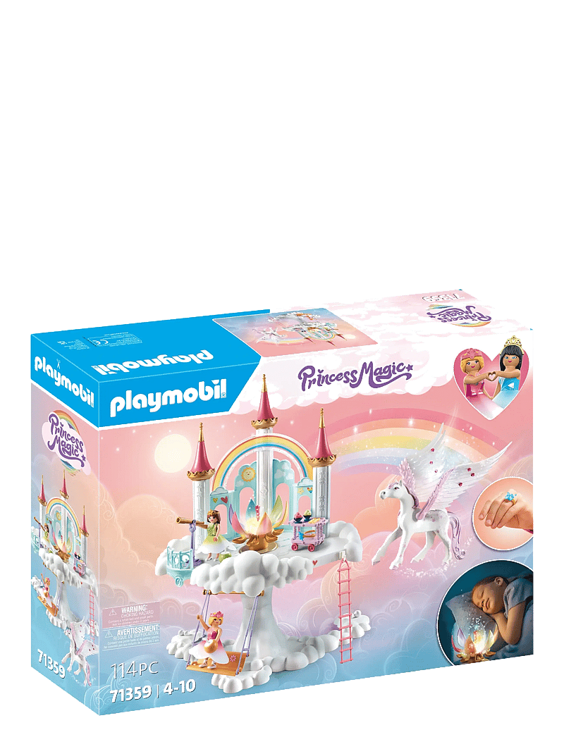 PLAYMOBIL - PLAYMOBIL Princess Magic Rainbow Castle in the Clouds - 71359 - playmobil princess magic - multicolored - 2