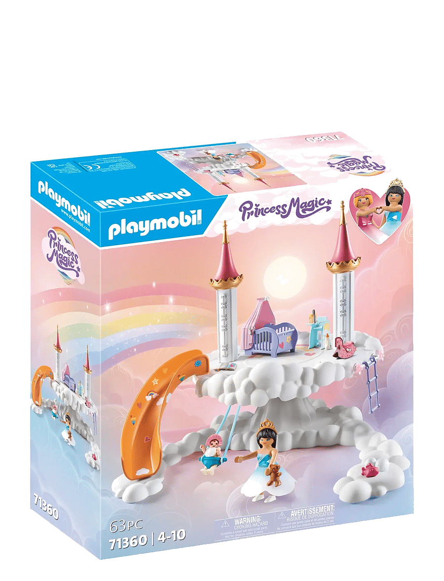 PLAYMOBIL - PLAYMOBIL Princess Magic Baby Room in the Clouds - 71360 - playmobil princess magic - multicolored - 1