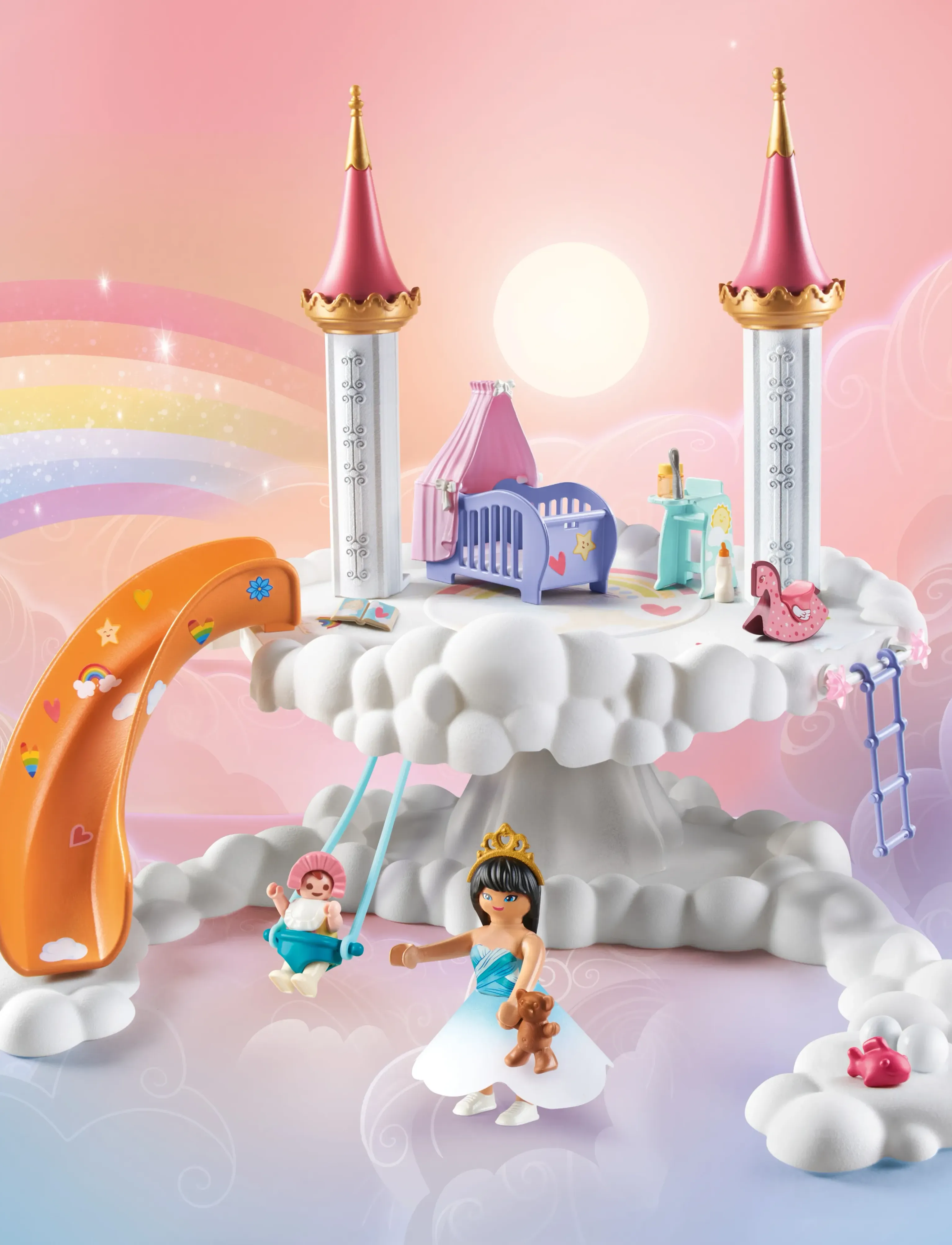 PLAYMOBIL Playmobil Princess Magic Himmelsk Babysky - 71360, One Size, Multi/patterned, Playmobil Legetøj > Playmobil Princess Magic, Børn