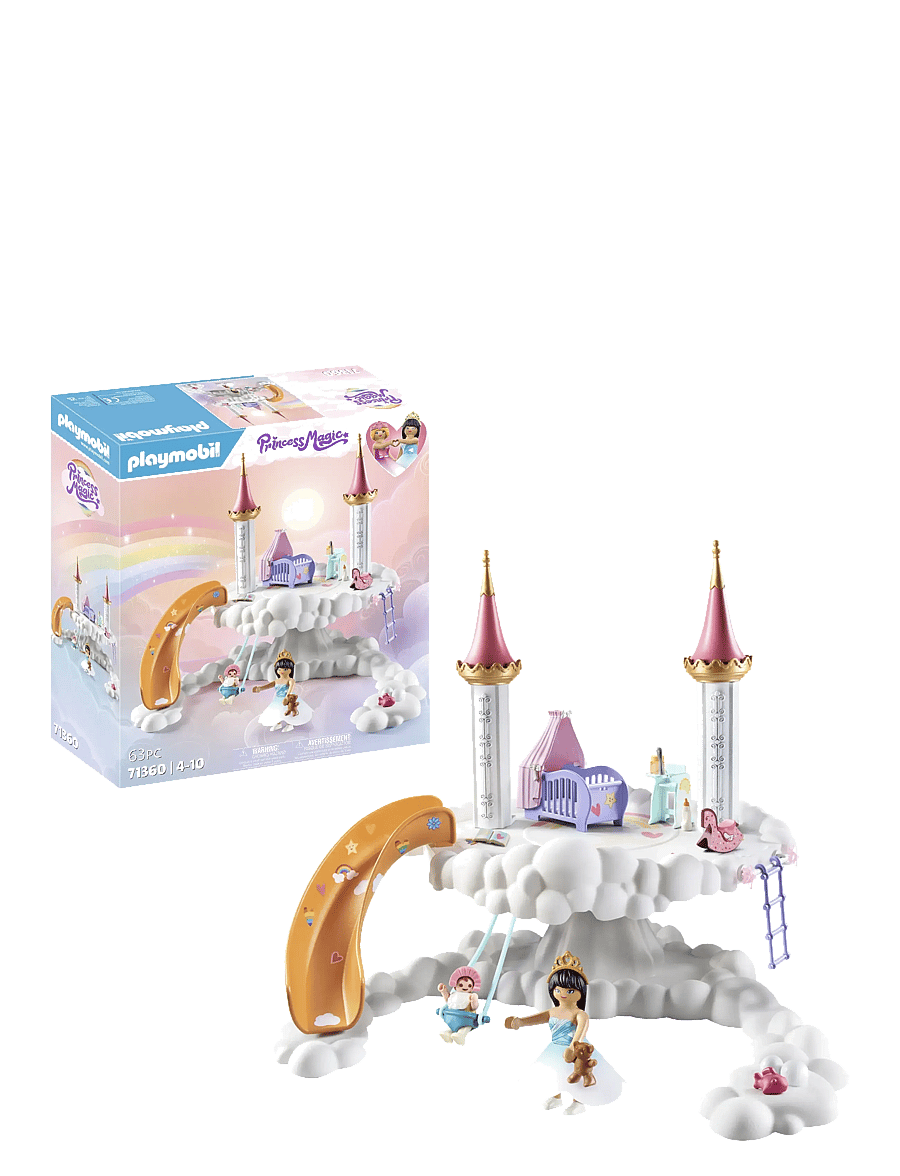 PLAYMOBIL - PLAYMOBIL Princess Magic Baby Room in the Clouds - 71360 - playmobil princess magic - multicolored - 3