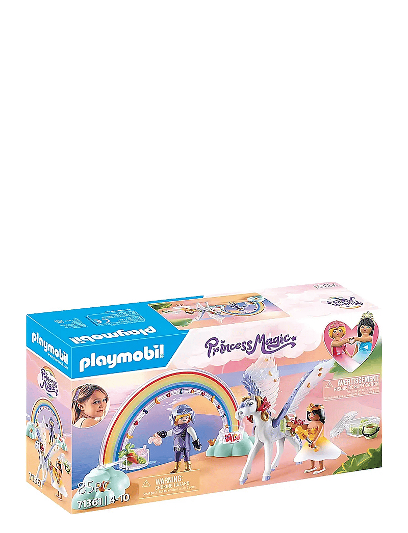 PLAYMOBIL - PLAYMOBIL Princess Magic Pegasus with Rainbow in the Clouds - 71361 - kingitused alla 50€ - multicolored - 1