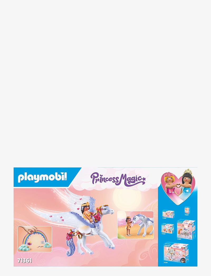 PLAYMOBIL - PLAYMOBIL Princess Magic Pegasus with Rainbow in the Clouds - 71361 - kingitused alla 50€ - multicolored - 2