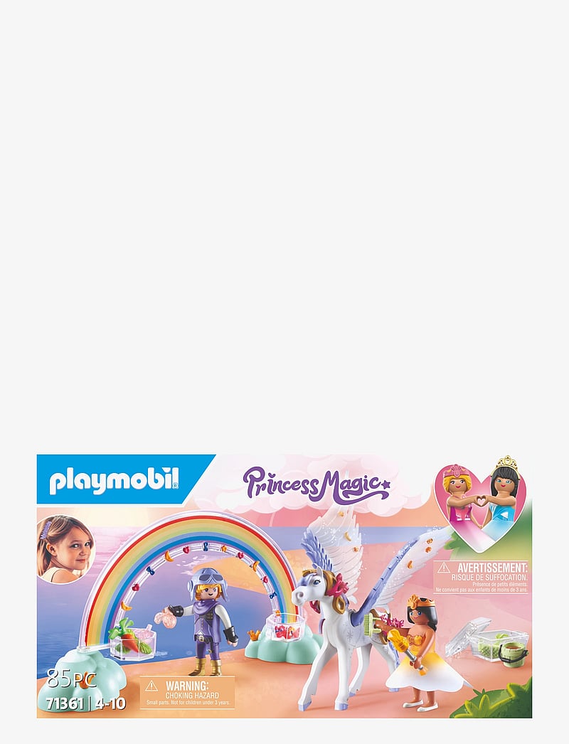 PLAYMOBIL - PLAYMOBIL Princess Magic Pegasus with Rainbow in the Clouds - 71361 - kingitused alla 50€ - multicolored - 3