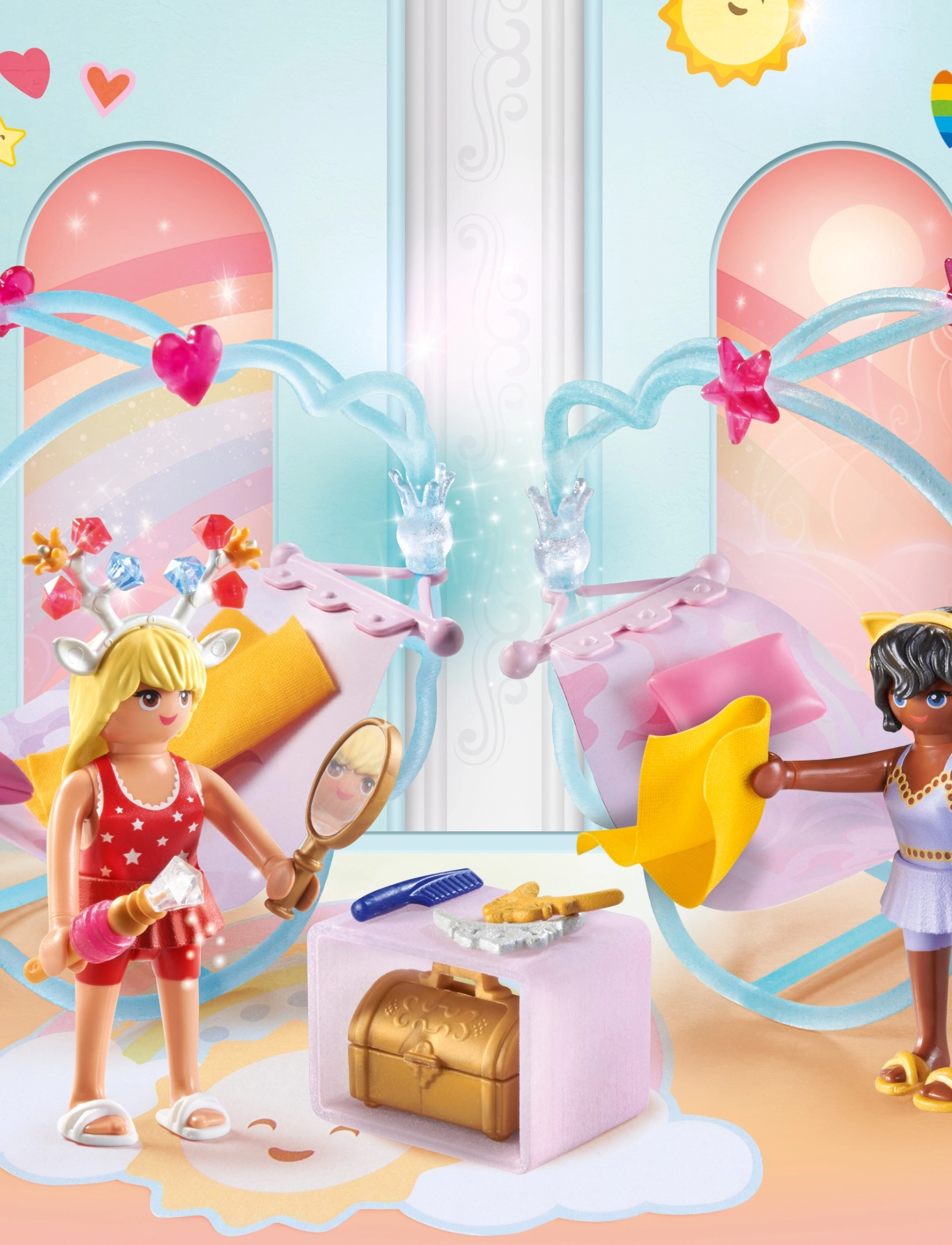 PLAYMOBIL Playmobil Princess Magic Himmelsk Pyjamasparty - 71362, One Size, Multi/patterned, Playmobil Legetøj > Playmobil Princess Magic, Børn