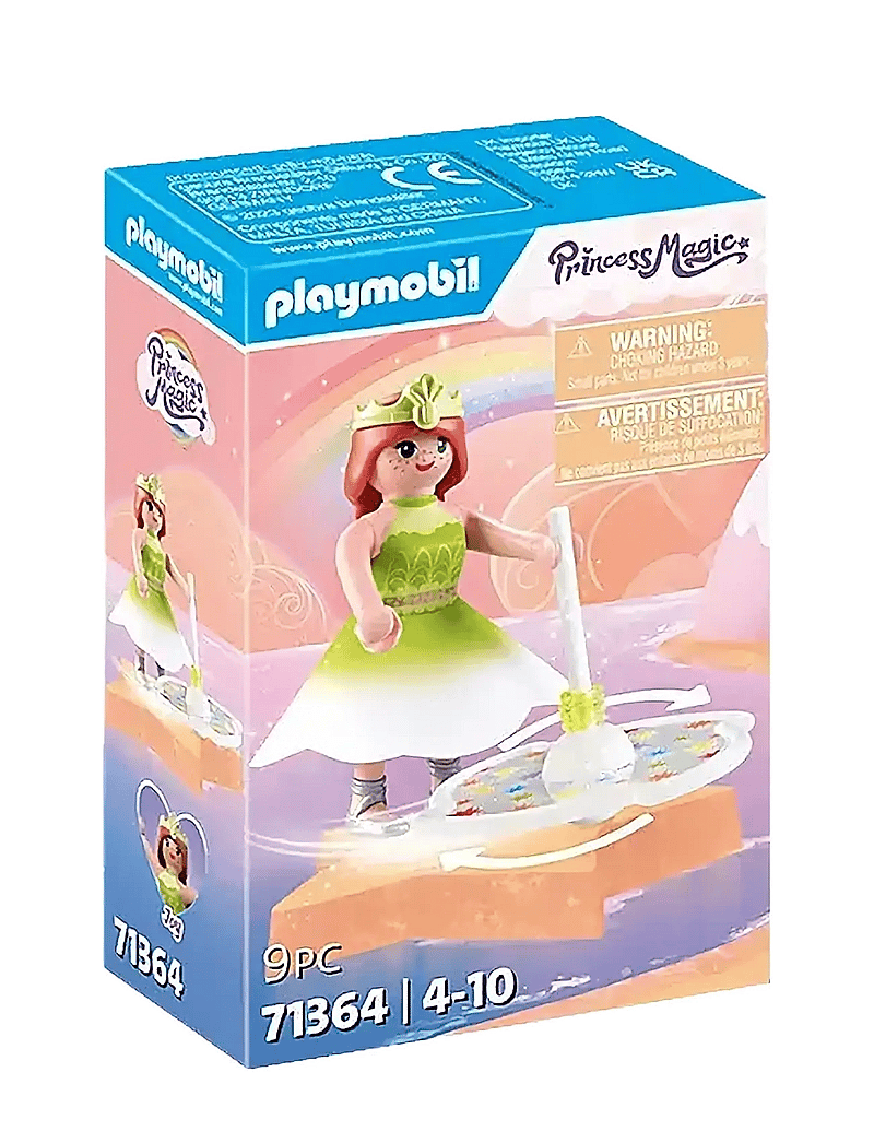 PLAYMOBIL - PLAYMOBIL Princess Magic Rainbow Spinning Top with Princess - 71364 - geschenke unter 30€ - multicolored - 2