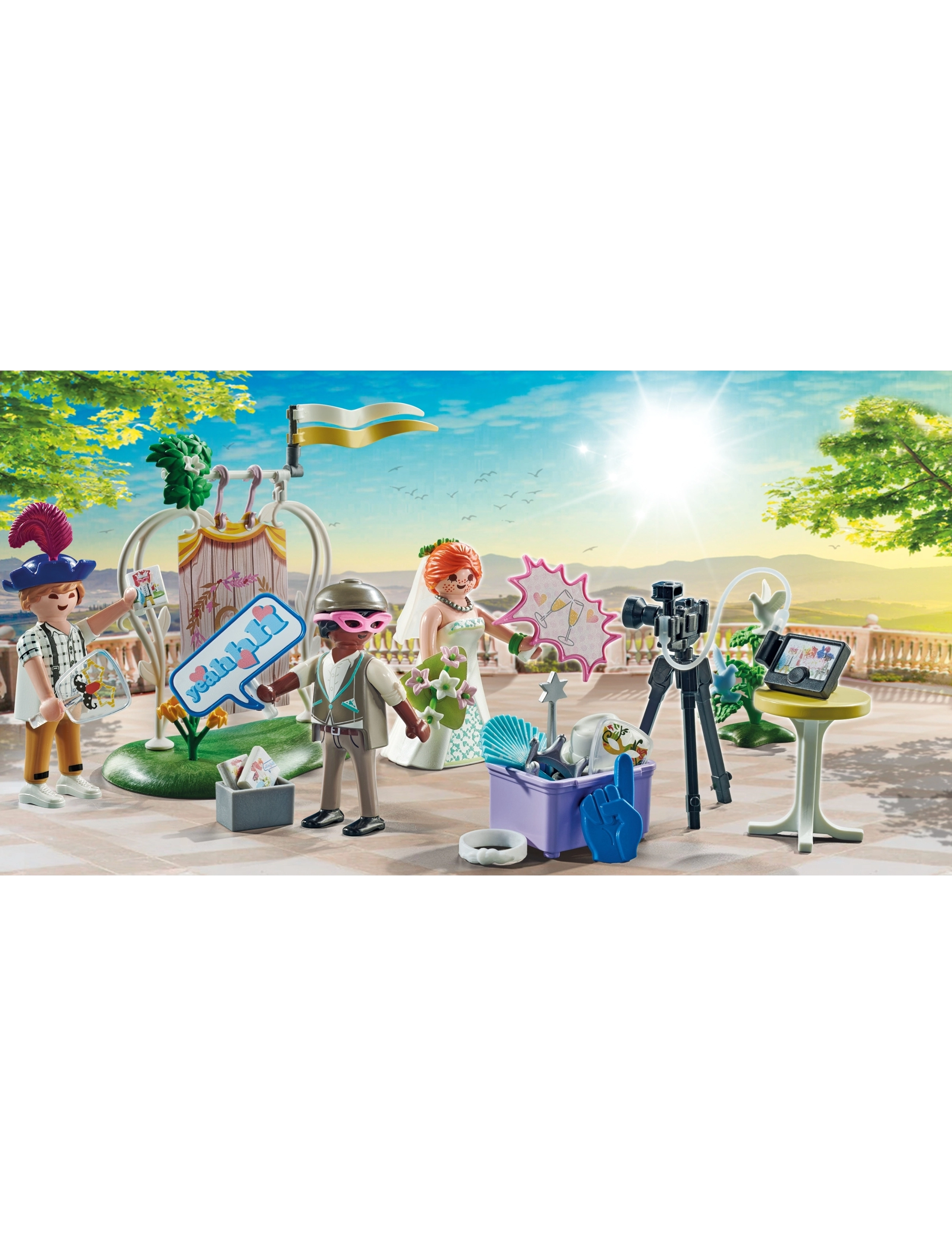 PLAYMOBIL - PLAYMOBIL City Life Fotoboks til bryllup - 71367 - multicolored - 2
