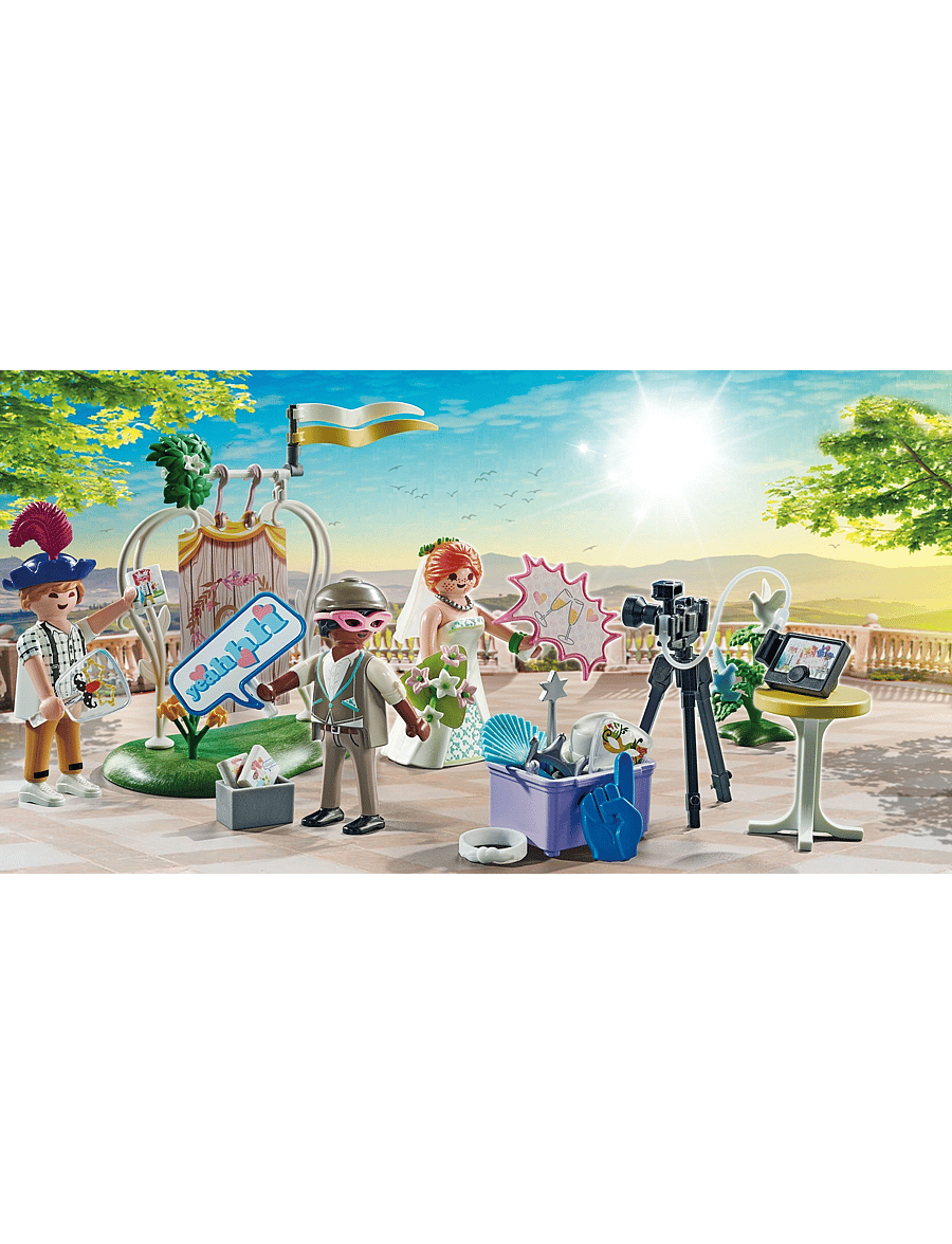 PLAYMOBIL - PLAYMOBIL City Life Wedding Photo Booth - 71367 - multicolored - 2