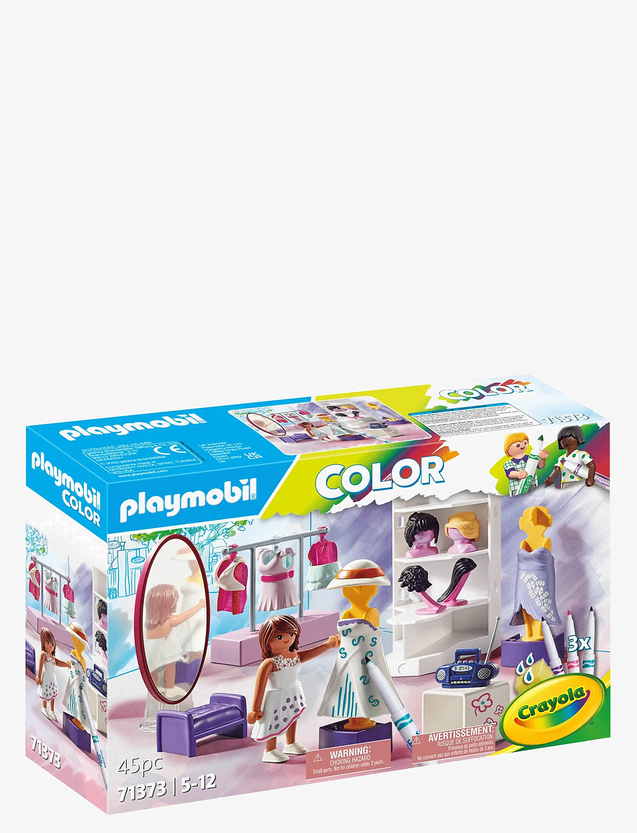 PLAYMOBIL - PLAYMOBIL Color: Modedesign-sats - 71373 - playmobil color - multicolored - 1