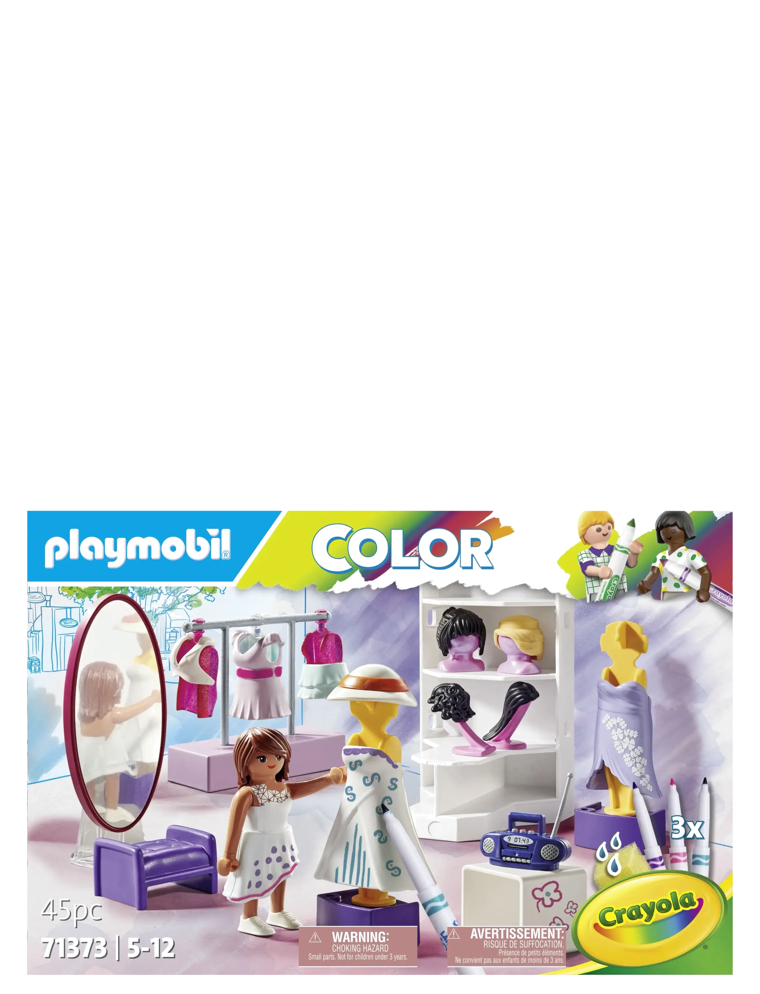 PLAYMOBIL PLAYMOBIL Color: Modedesign-sats - 71373 - 4 for 3 - MULTICOLORED / pink/rose