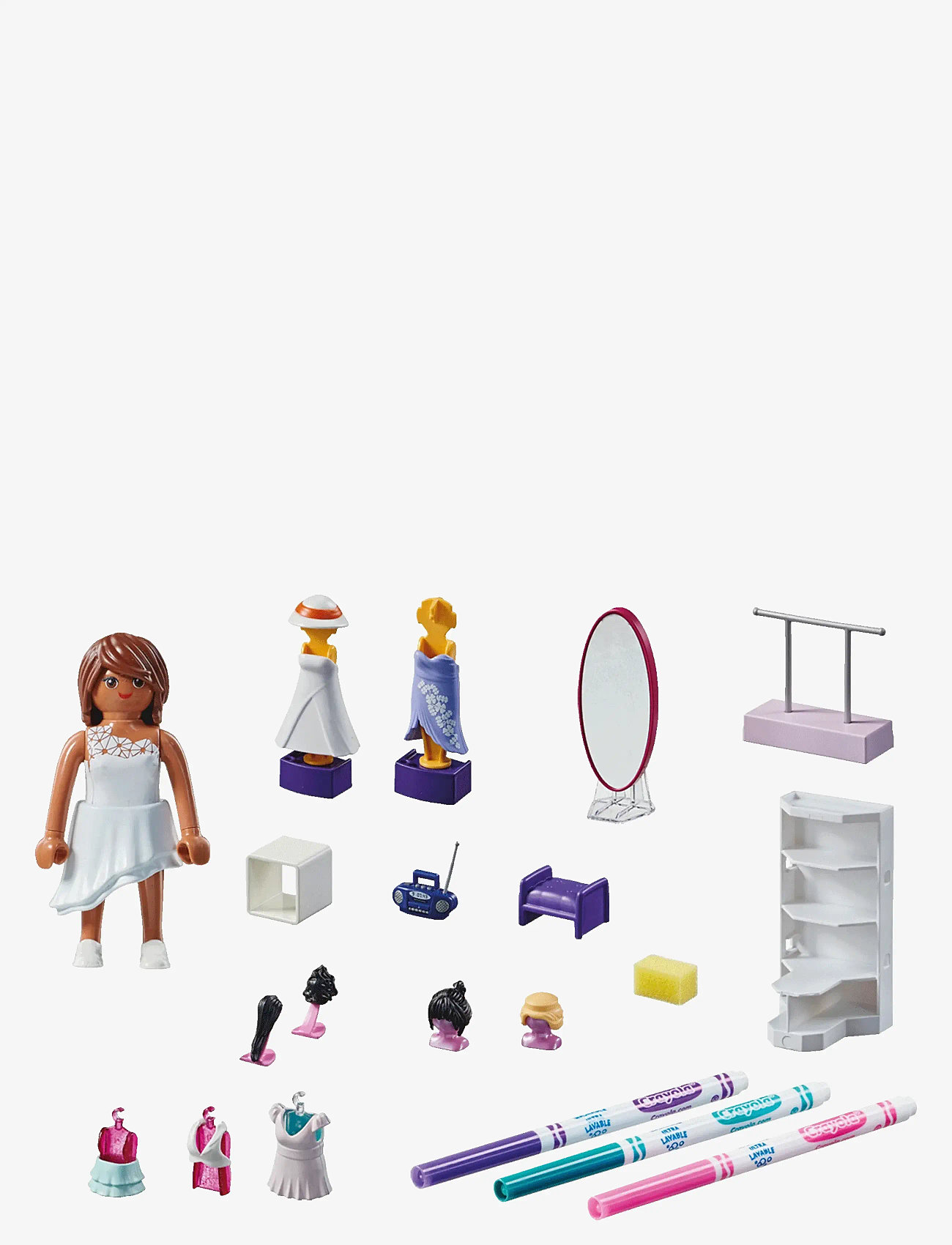 PLAYMOBIL - PLAYMOBIL Color: Modedesign-sats - 71373 - playmobil color - multicolored - 2