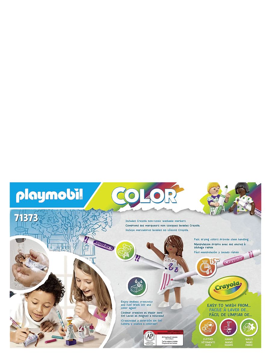 PLAYMOBIL - PLAYMOBIL COLOR PLAYMOBIL Color: Dressing Room - 71373 - playmobil color - multicolored - 3