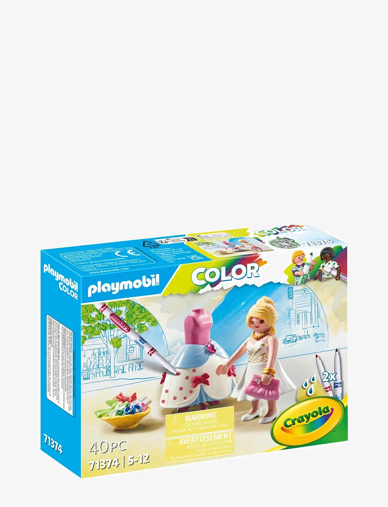 PLAYMOBIL - PLAYMOBIL Color: Modekjole - 71374 - playmobil color - multicolored - 3