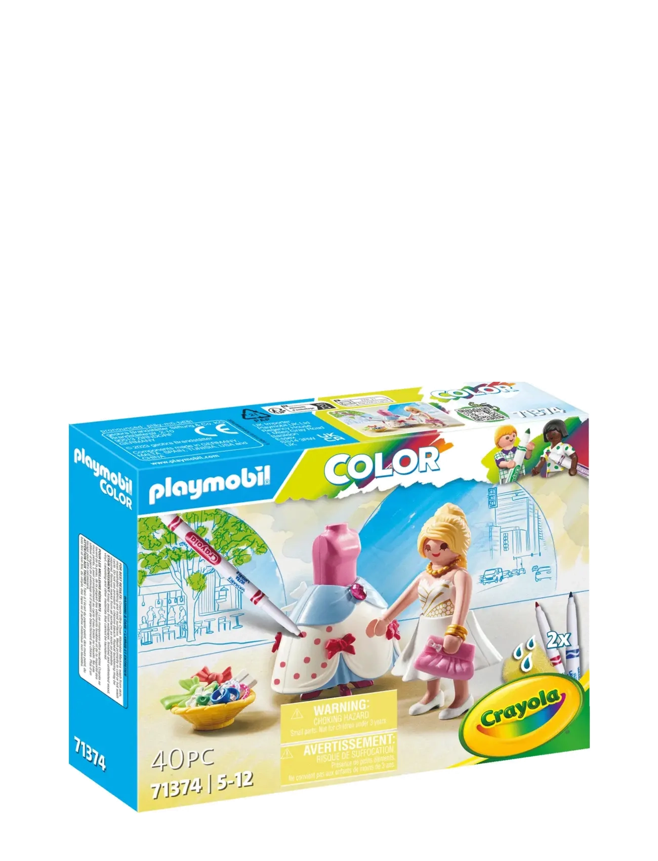 PLAYMOBIL - PLAYMOBIL Color: Modekjole - 71374 - playmobil color - multicolored - 3
