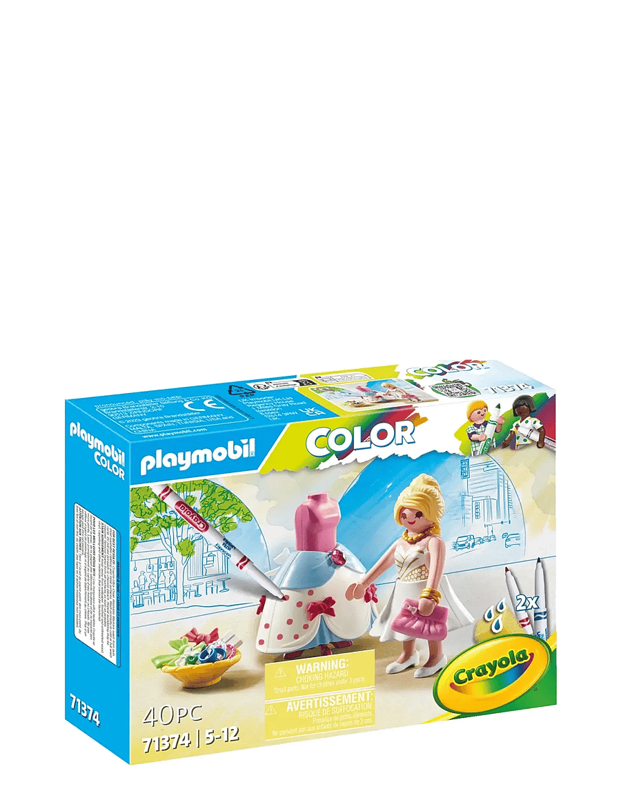 PLAYMOBIL - PLAYMOBIL COLOR PLAYMOBIL Color: Fashion Show Designer - 71374 - playmobil color - multicolored - 3