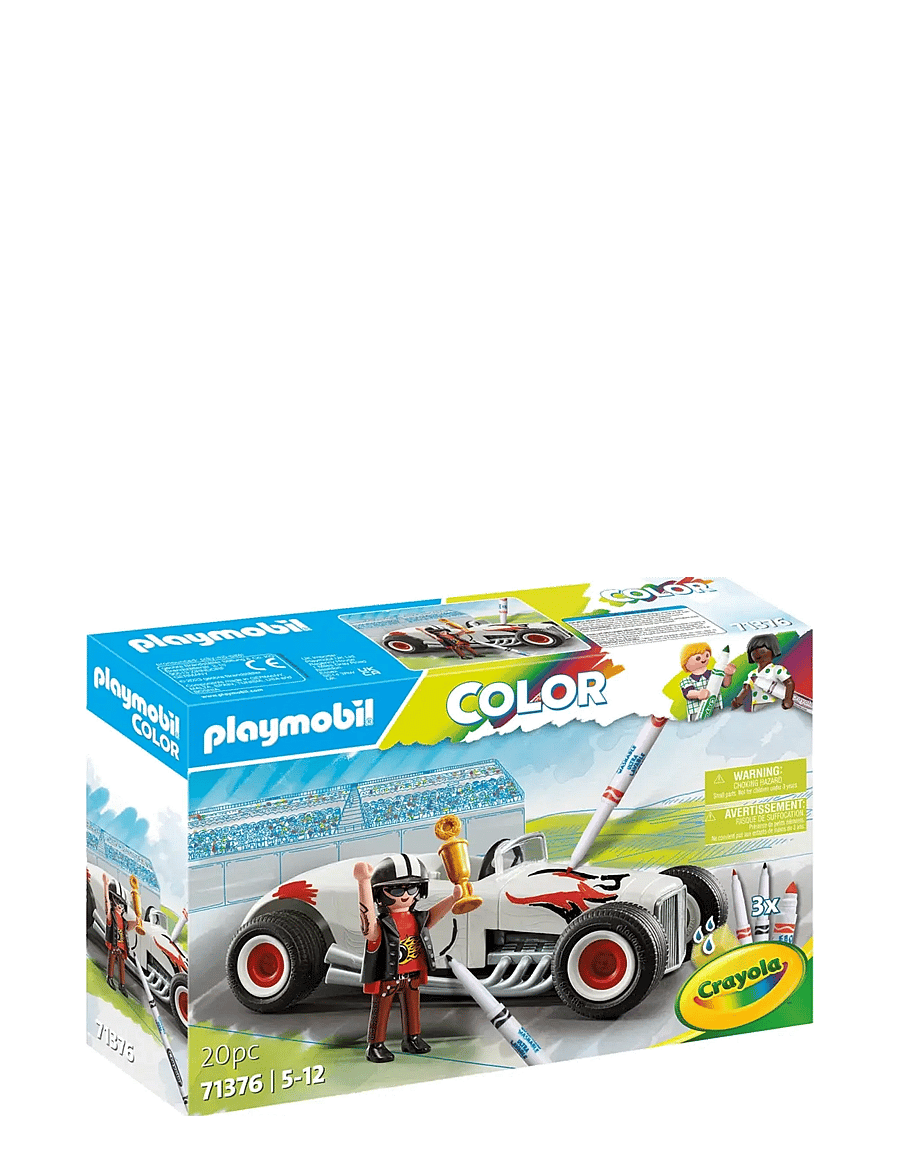 PLAYMOBIL - PLAYMOBIL COLOR PLAYMOBIL Color: Hot Rod - 71376 - playmobil color - multicolored - 1