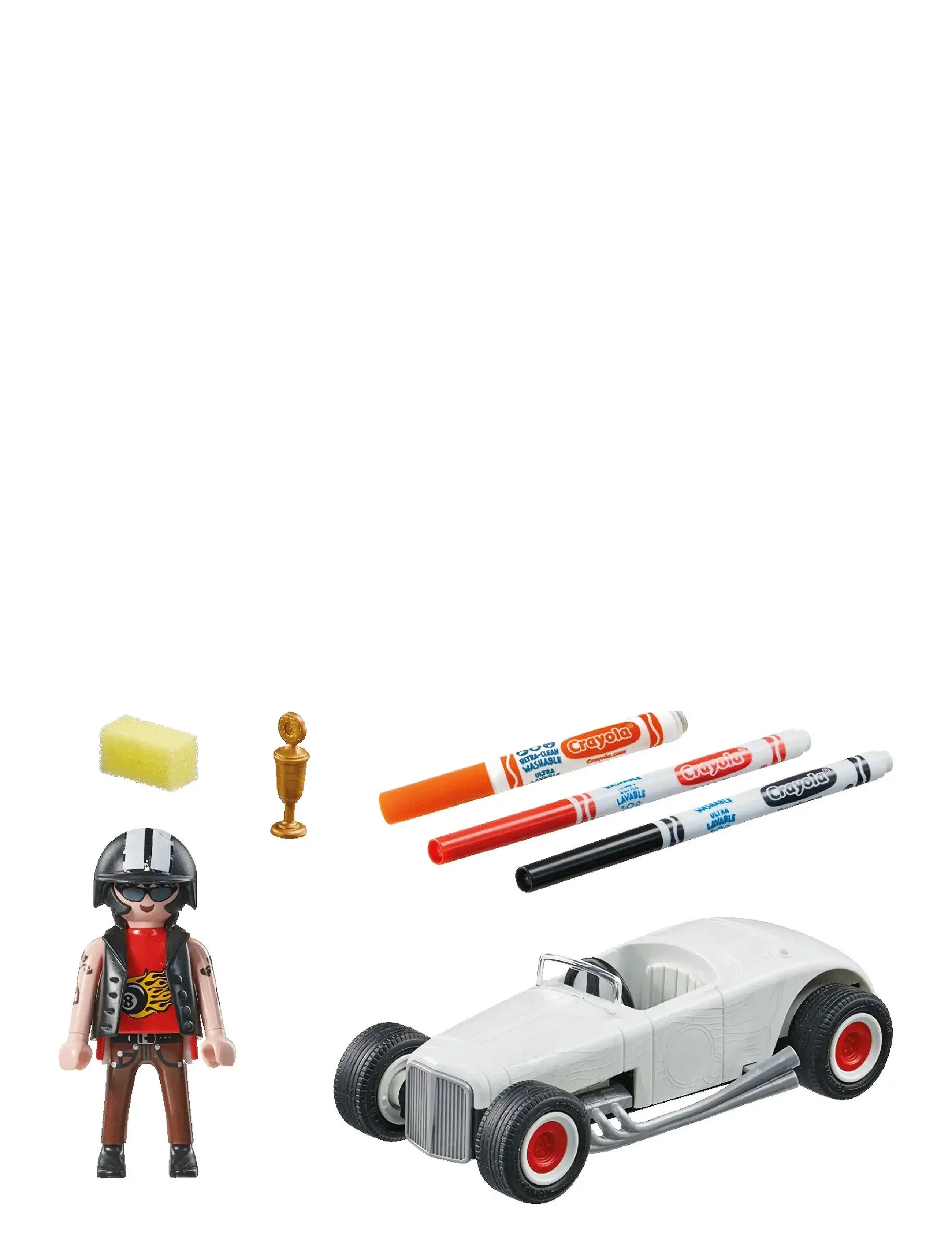 PLAYMOBIL - PLAYMOBIL COLOR PLAYMOBIL Color: Hot Rod - 71376 - multicolored - 2