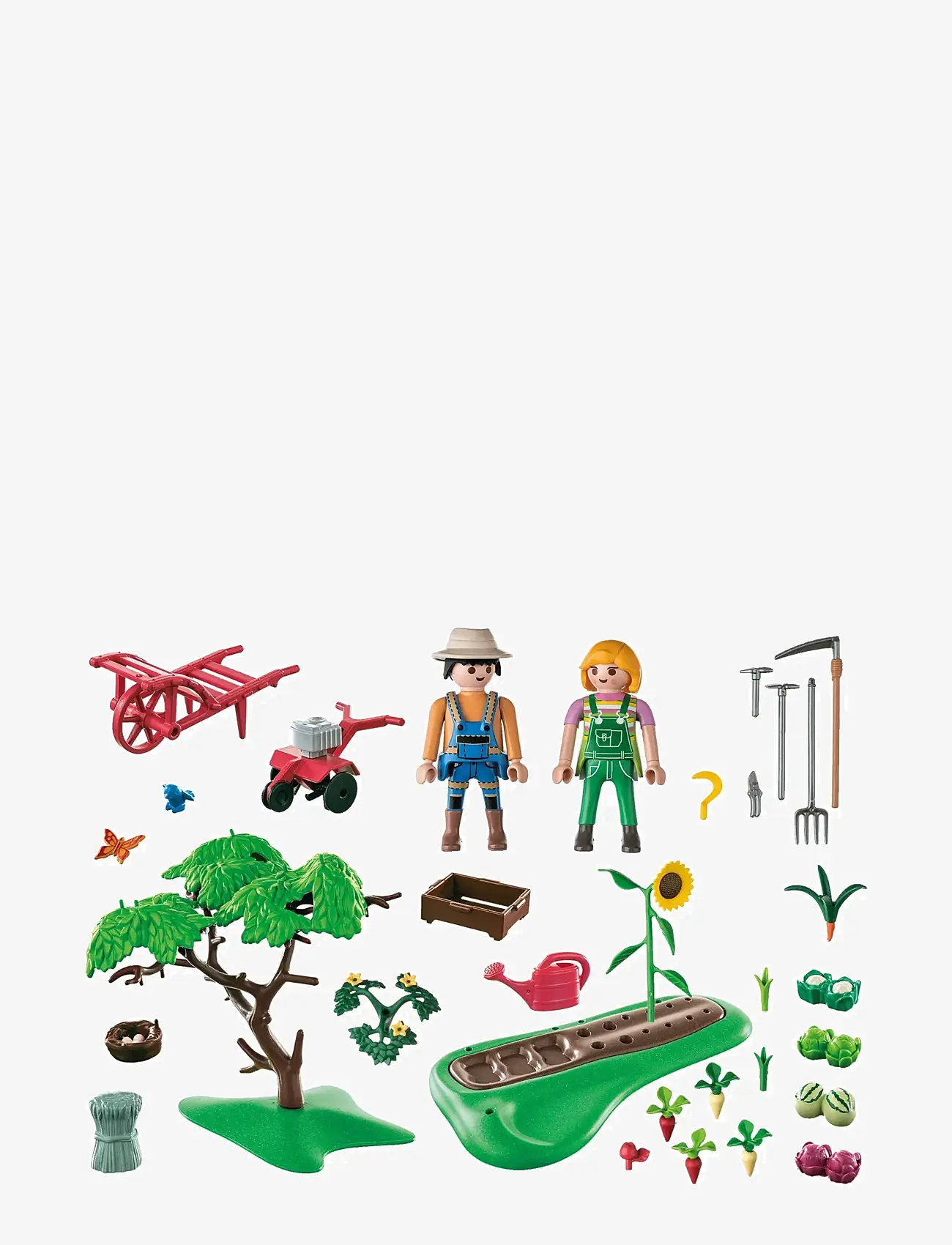PLAYMOBIL - PLAYMOBIL Starter Pack Grönsaksträdgård på bondgård - 71380 - playmobil starter packs - multicolored - 1