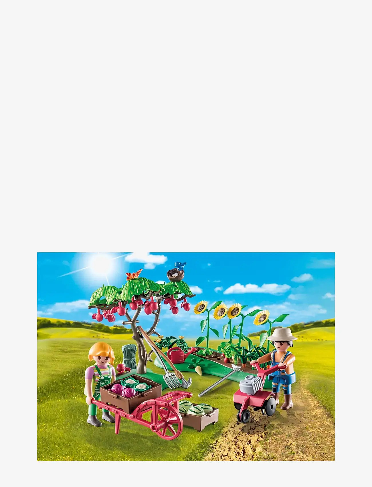 PLAYMOBIL - PLAYMOBIL Starter Pack Grönsaksträdgård på bondgård - 71380 - playmobil starter packs - multicolored - 4