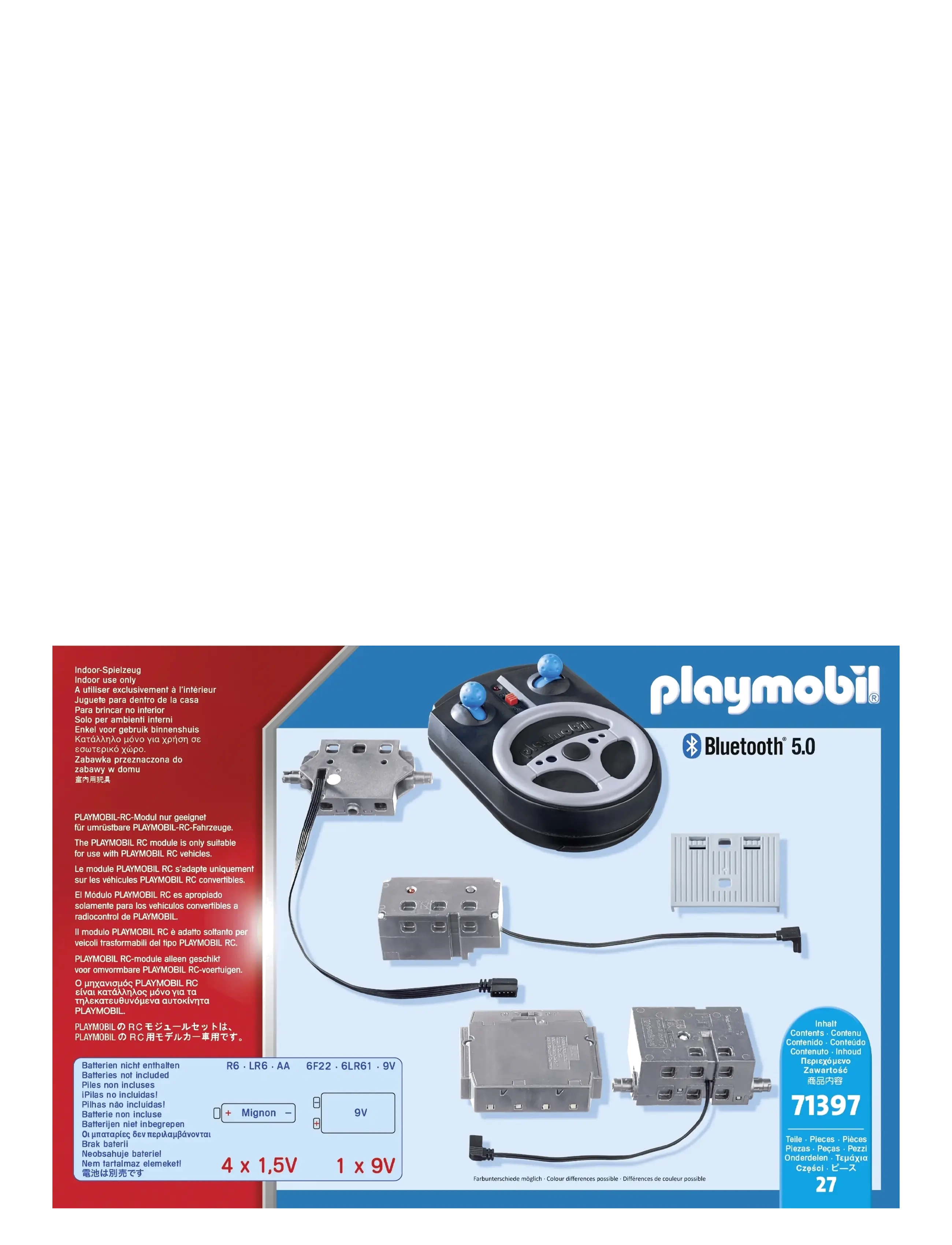 PLAYMOBIL - PLAYMOBIL RC-Vehicles Bluetooth RC Module Set - 71397 - birthday gifts - multicolored - 2