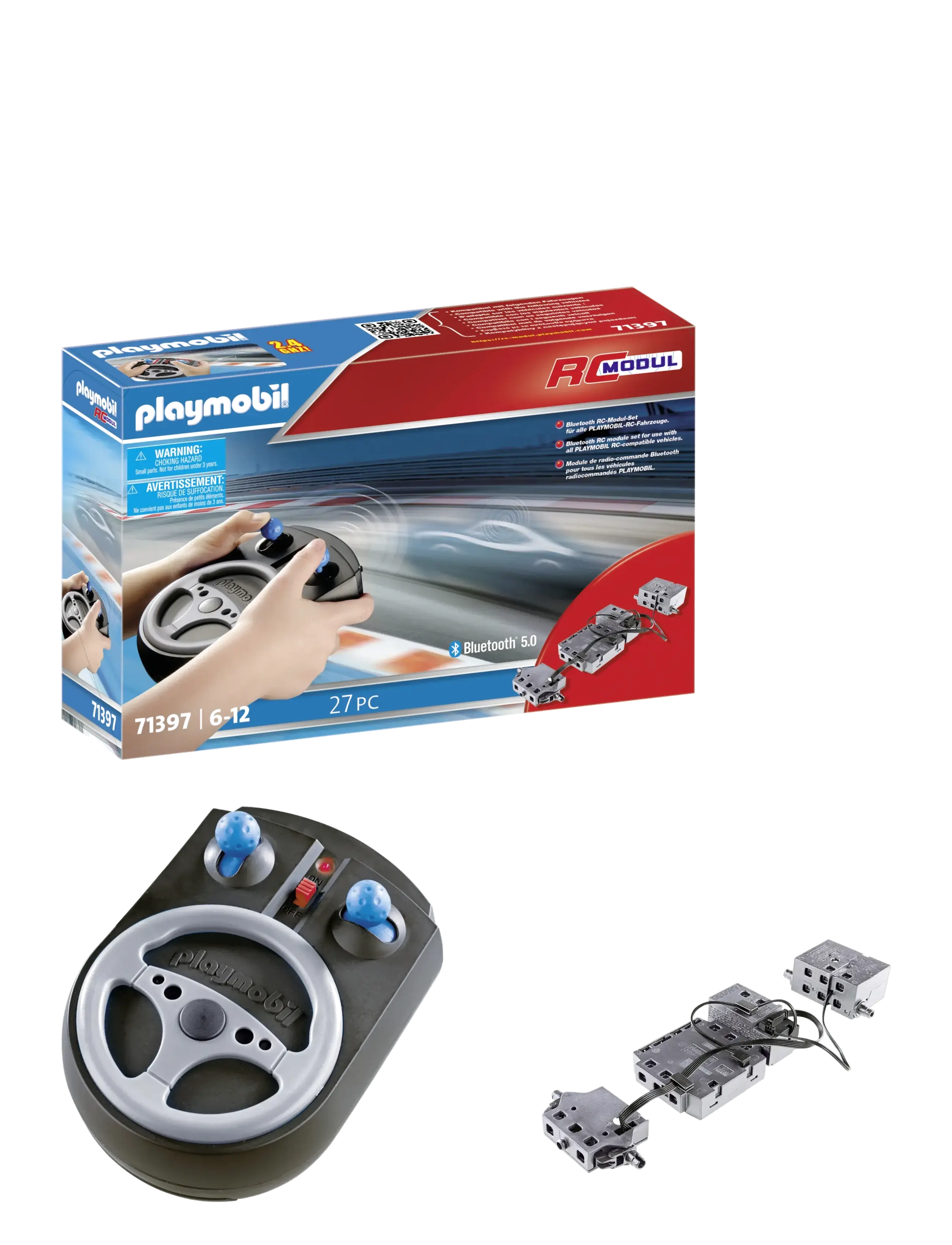 PLAYMOBIL - PLAYMOBIL RC-Vehicles Bluetooth RC Module Set - 71397 - birthday gifts - multicolored - 3