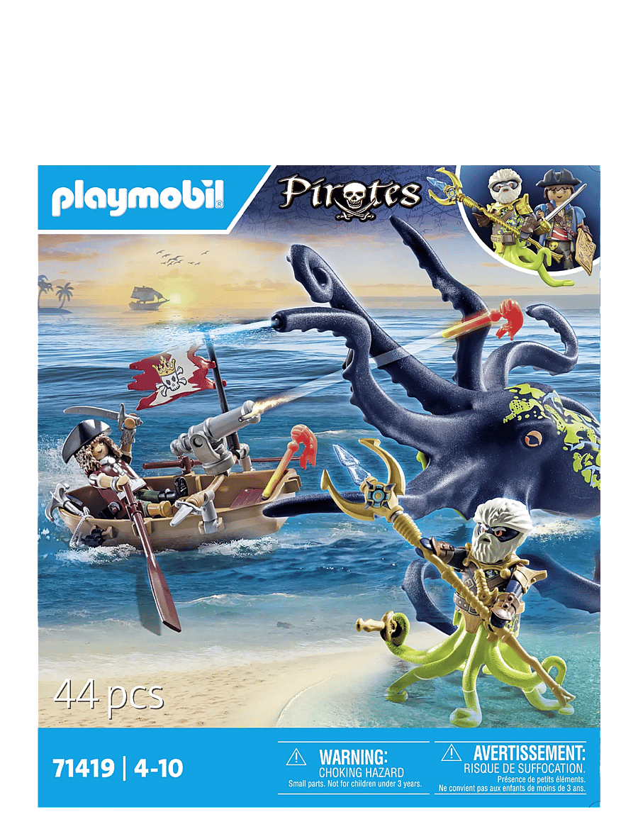 PLAYMOBIL - Battle with the Giant Octopus - madalaimad hinnad - multicolored - 0
