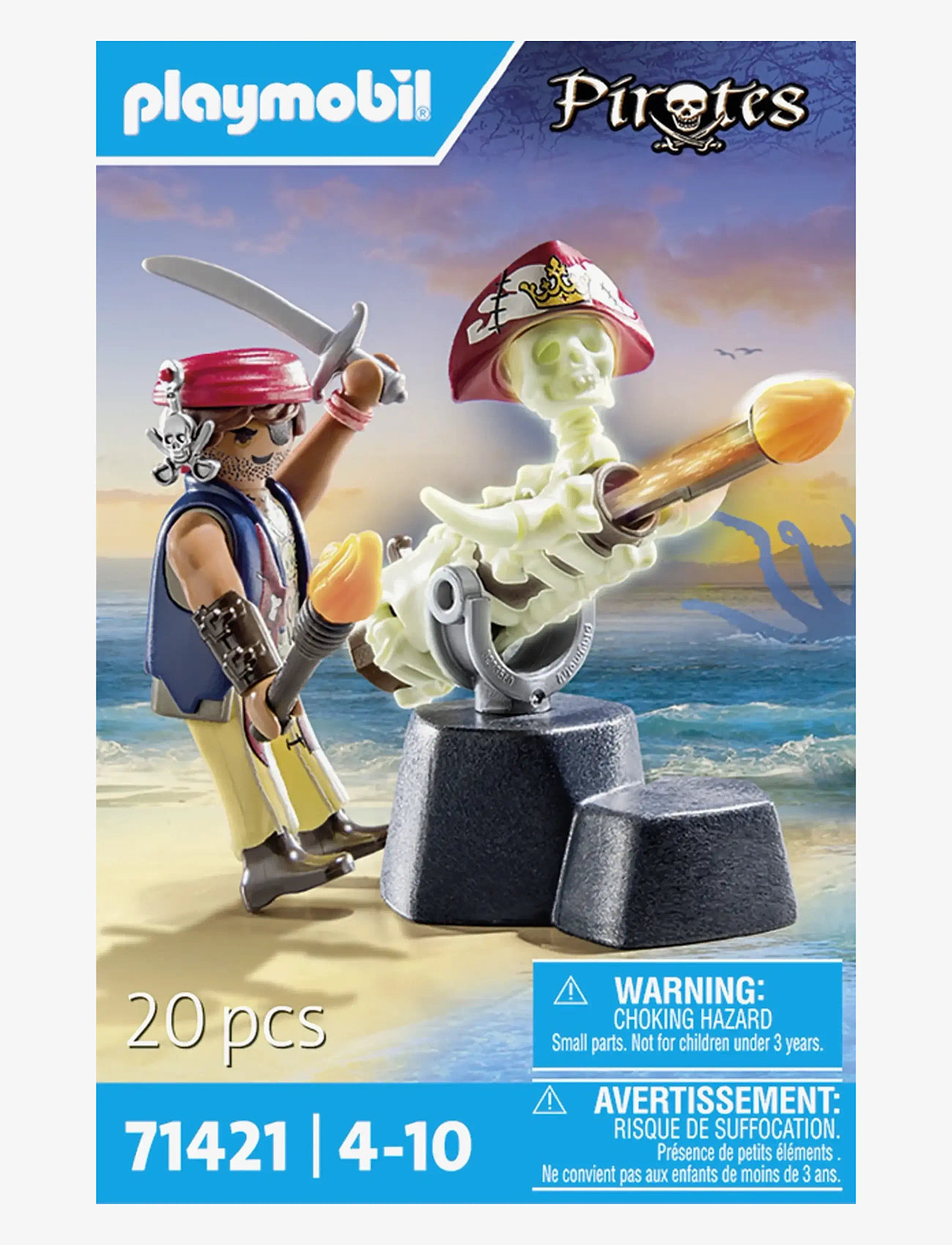 PLAYMOBIL - PLAYMOBIL Pirates Canon master - 71421 - playmobil pirates - multicolored - 1
