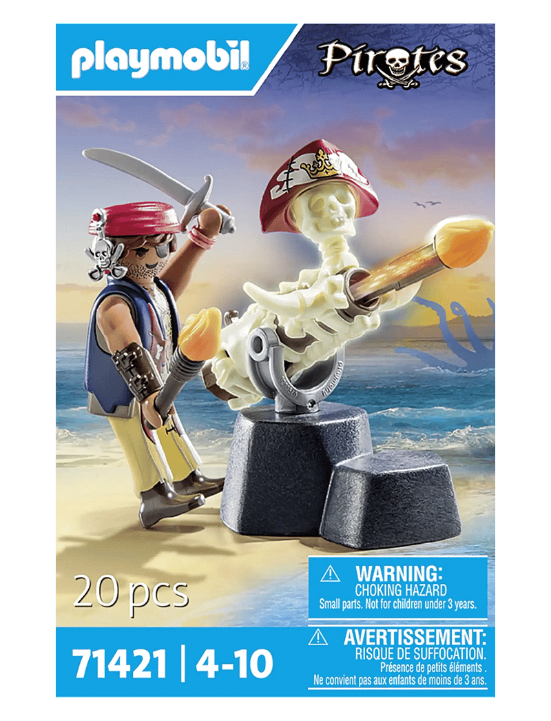 PLAYMOBIL - PLAYMOBIL Pirates Canon master - 71421 - playmobil pirates - multicolored - 1