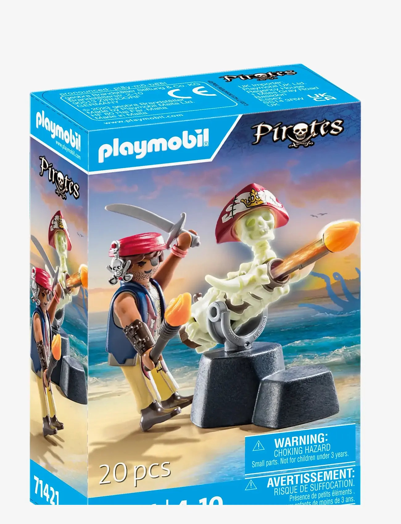 PLAYMOBIL - PLAYMOBIL Pirates Canon master - 71421 - playmobil pirates - multicolored - 2