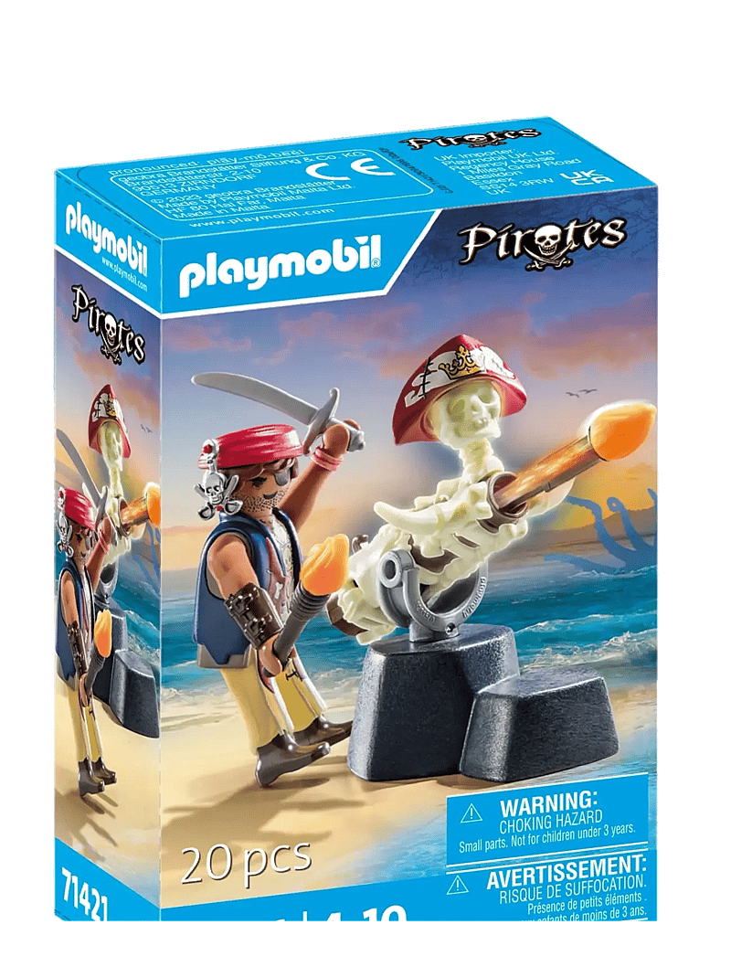 PLAYMOBIL - PLAYMOBIL Pirates Canon master - 71421 - playmobil pirates - multicolored - 2