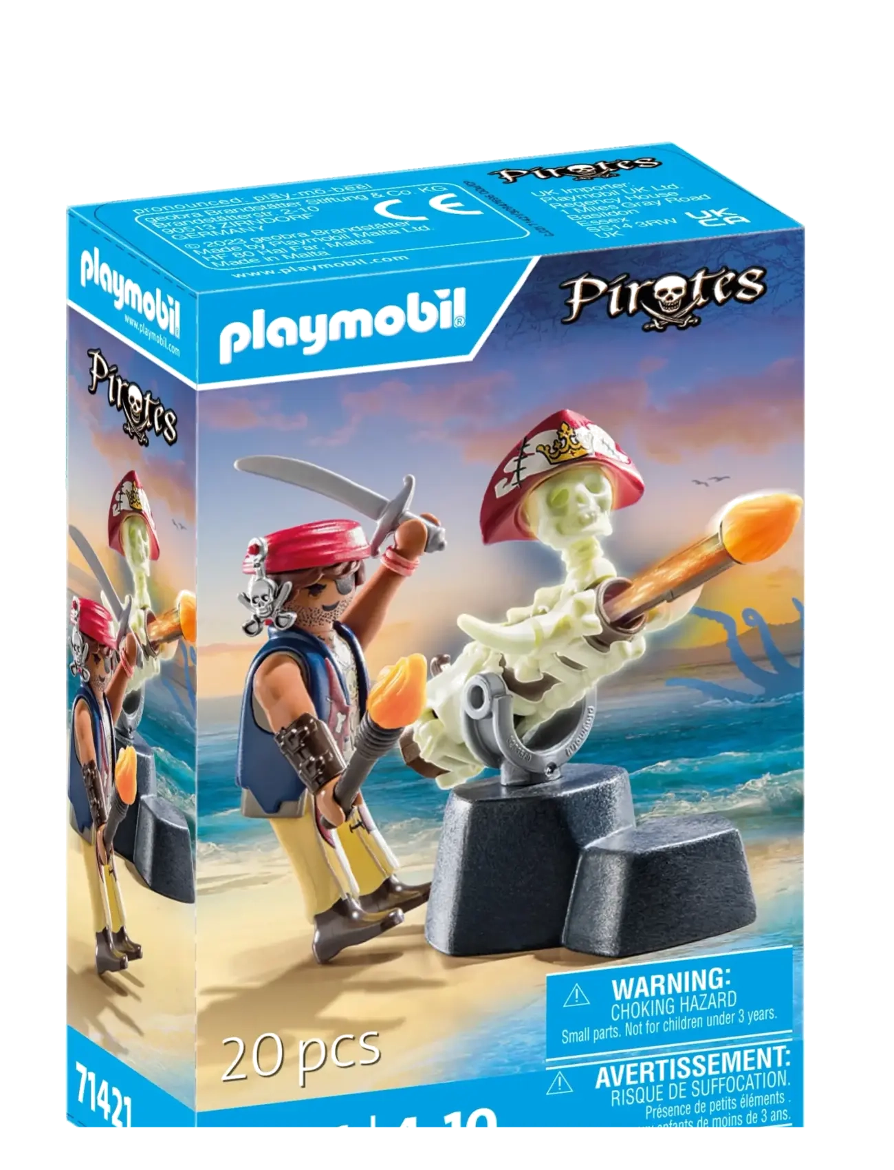 PLAYMOBIL - PLAYMOBIL Pirates Canon master - 71421 - playmobil leikföng - multicolored - 2