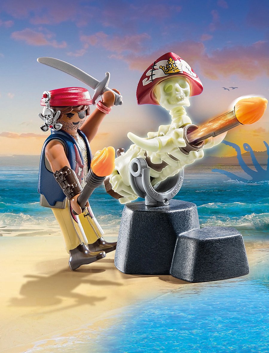 PLAYMOBIL - PLAYMOBIL Pirates Canon master - 71421 - playmobil leikföng - multicolored - 0