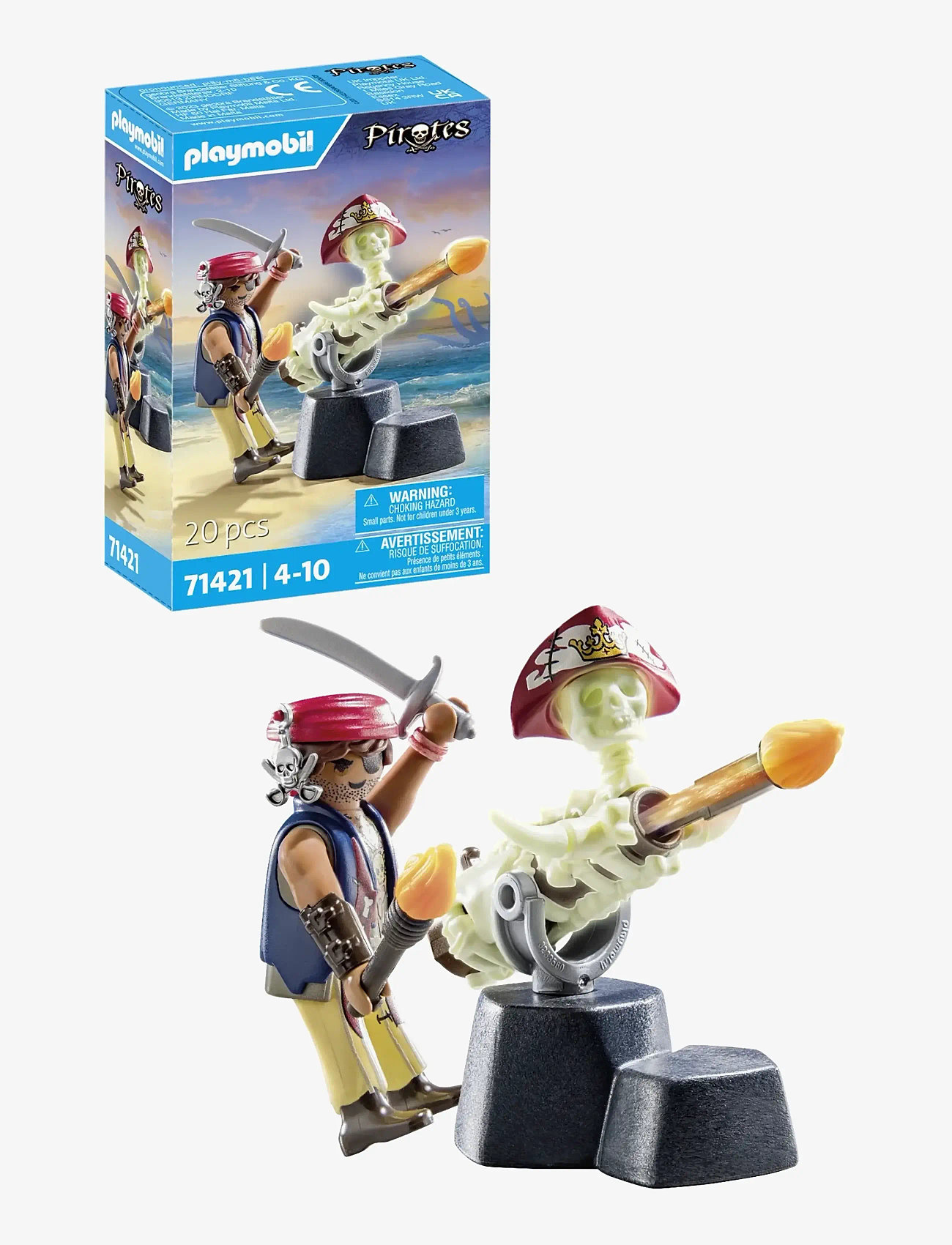 PLAYMOBIL - PLAYMOBIL Pirates Canon master - 71421 - playmobil pirates - multicolored - 4