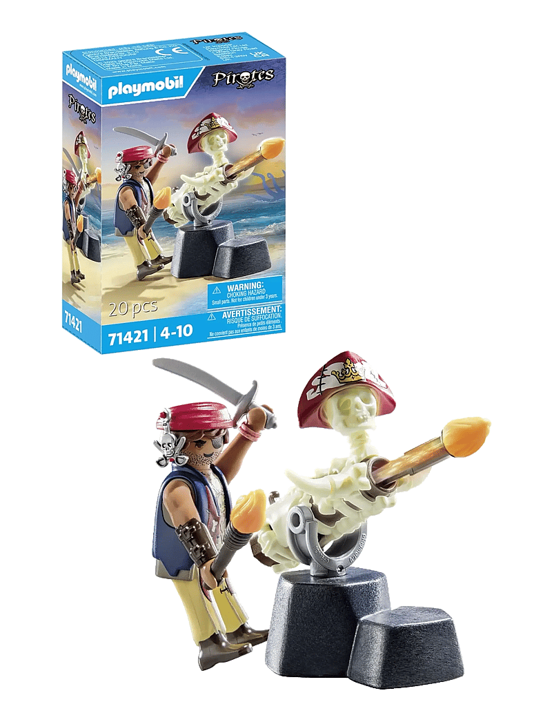 PLAYMOBIL - PLAYMOBIL Pirates Canon master - 71421 - playmobil pirates - multicolored - 4