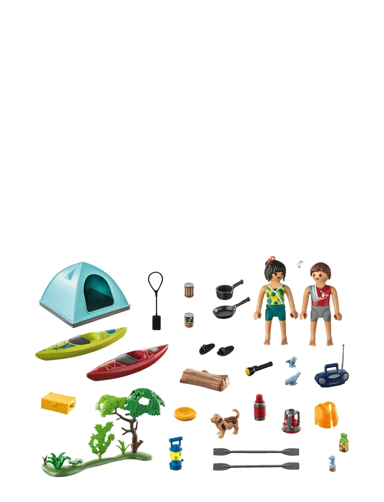 PLAYMOBIL - PLAYMOBIL Family Fun  Telttur - 71425 - multicolored - 1