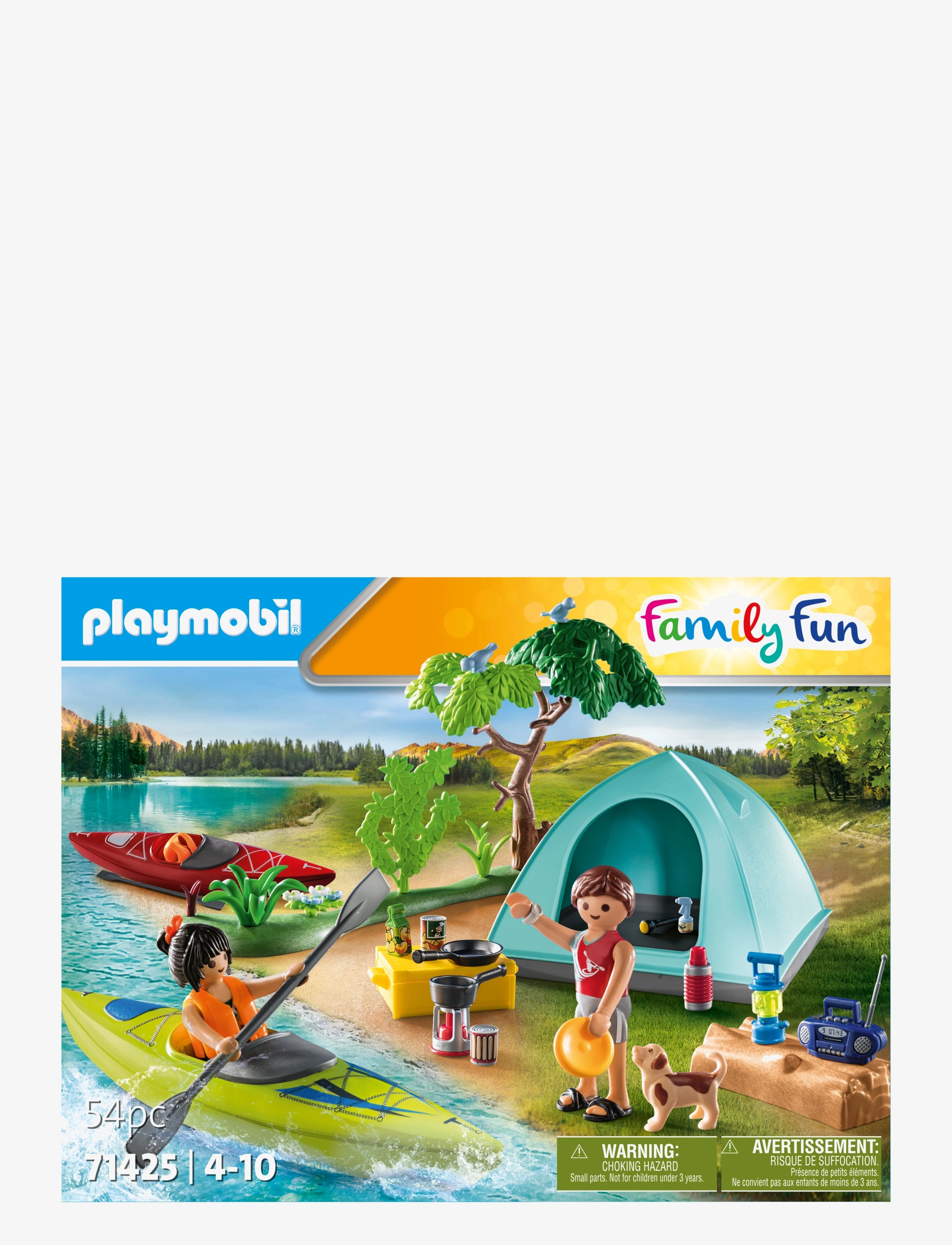 PLAYMOBIL - PLAYMOBIL Family Fun  Telttur - 71425 - multicolored - 3