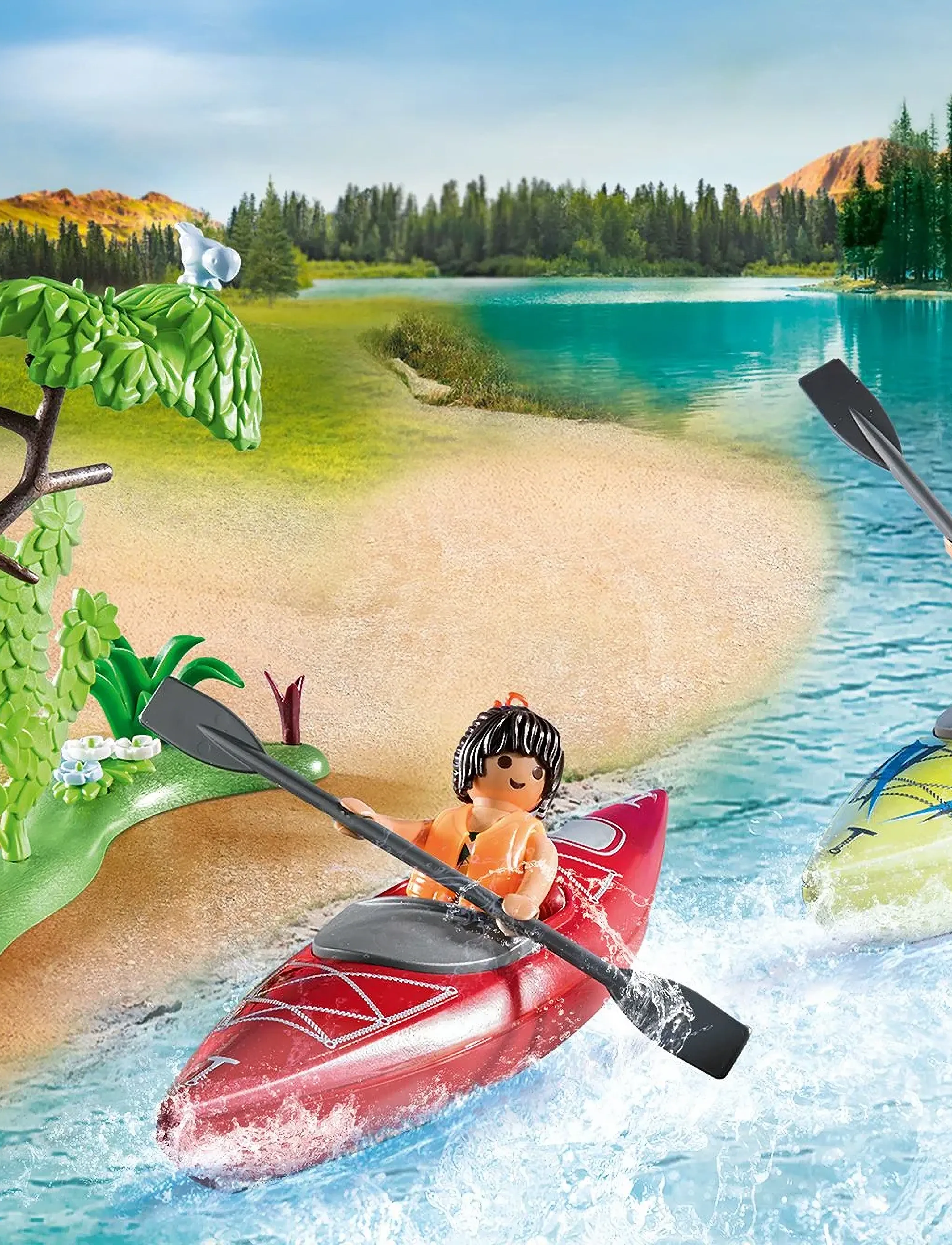 PLAYMOBIL - PLAYMOBIL Family Fun  Telttur - 71425 - multicolored - 5