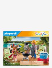 PLAYMOBIL - PLAYMOBIL Family Fun  Fælles grillaften - 71427 - playmobil family fun - multicolored - 3