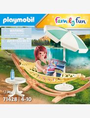 PLAYMOBIL - PLAYMOBIL Family Fun  Hængekøje - 71428 - playmobil family fun - multicolored - 3