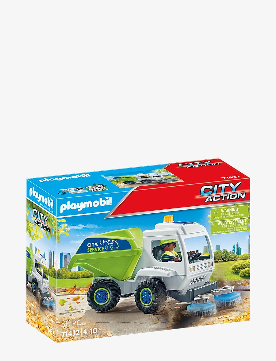 PLAYMOBIL - PLAYMOBIL City Action Street Sweeper - 71432 - multicolored - 2
