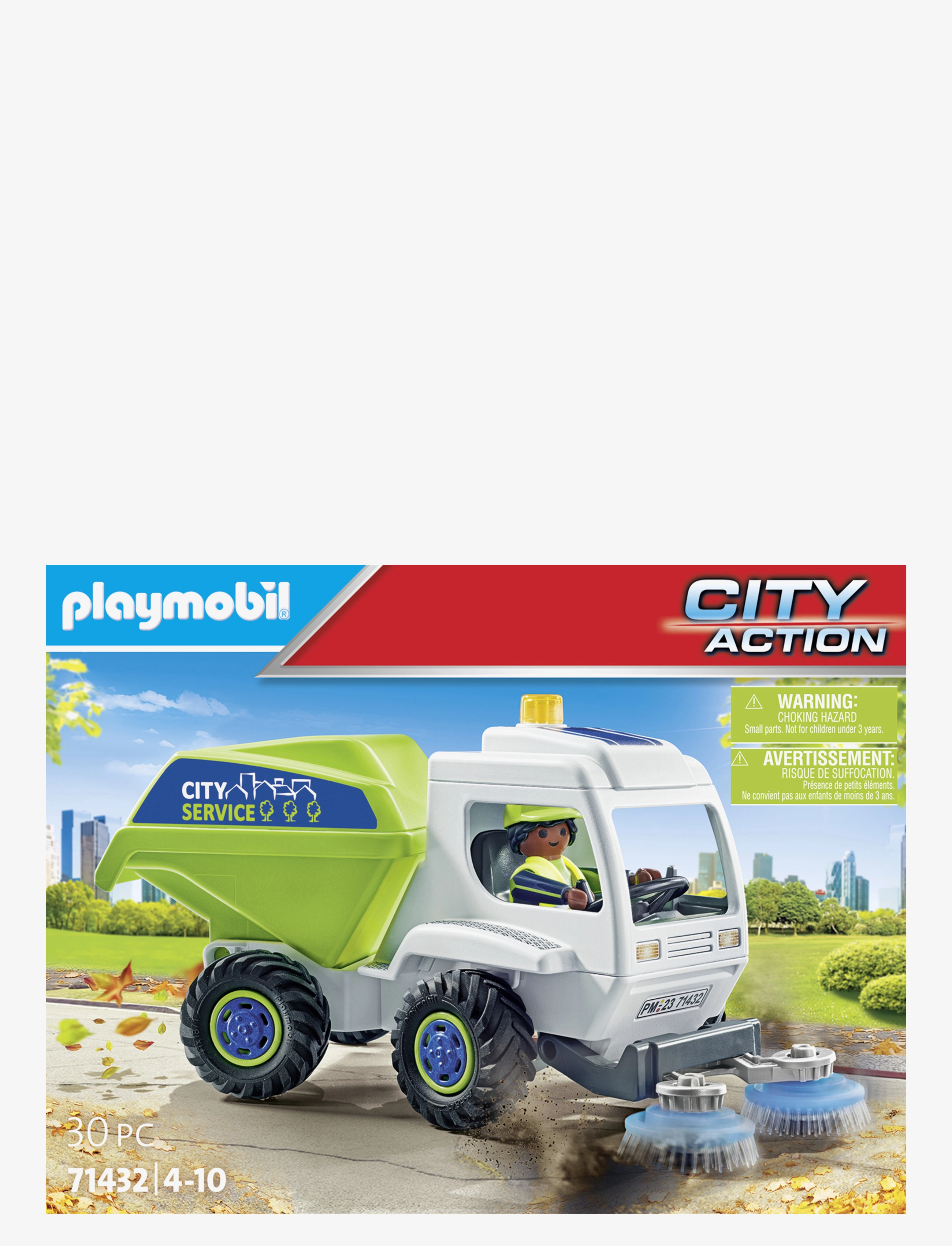 PLAYMOBIL - PLAYMOBIL City Action Street Sweeper - 71432 - multicolored - 4