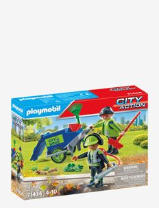 PLAYMOBIL City Action Street Cleaning Team - 71434, PLAYMOBIL