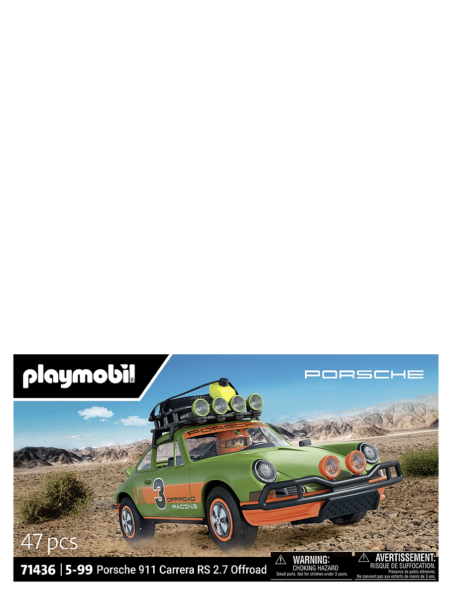 PLAYMOBIL - Porsche 911 Carrera RS 2.7 Off-road Edition - multicolored - 0