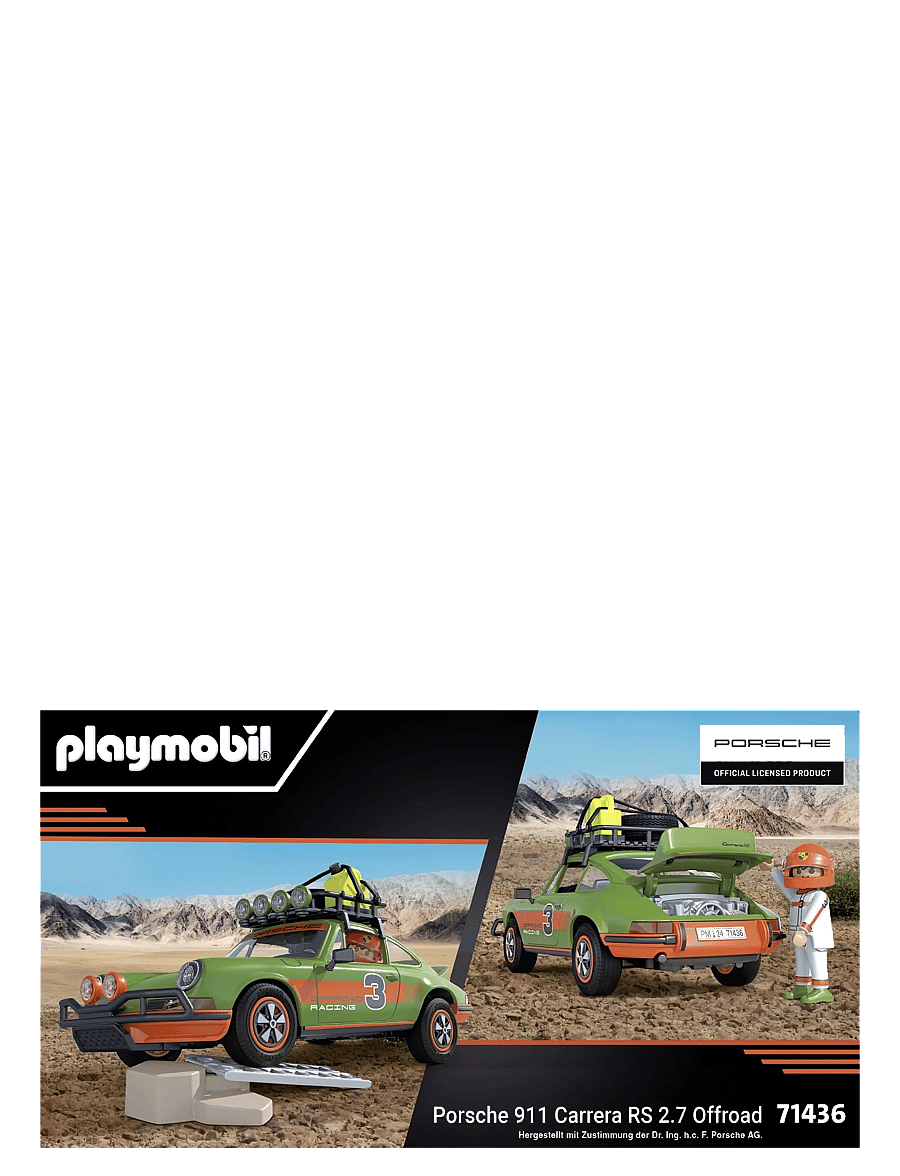 PLAYMOBIL - Porsche 911 Carrera RS 2.7 Off-road Edition - multicolored - 2